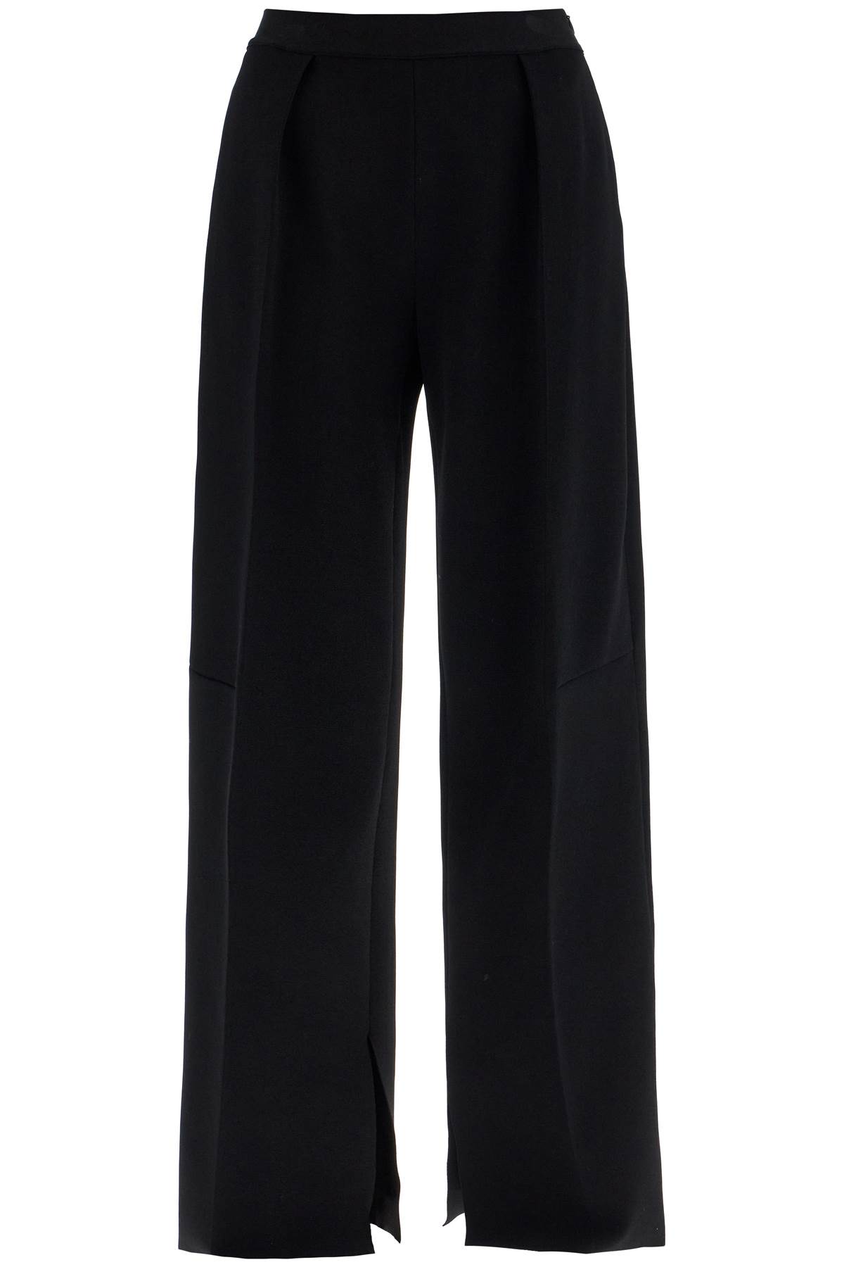 JIL SANDER KNITTED VISCOSE PANTS FOR 