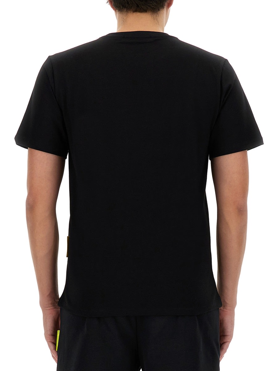 Shop Barrow T-shirt With Logo In Nero/black