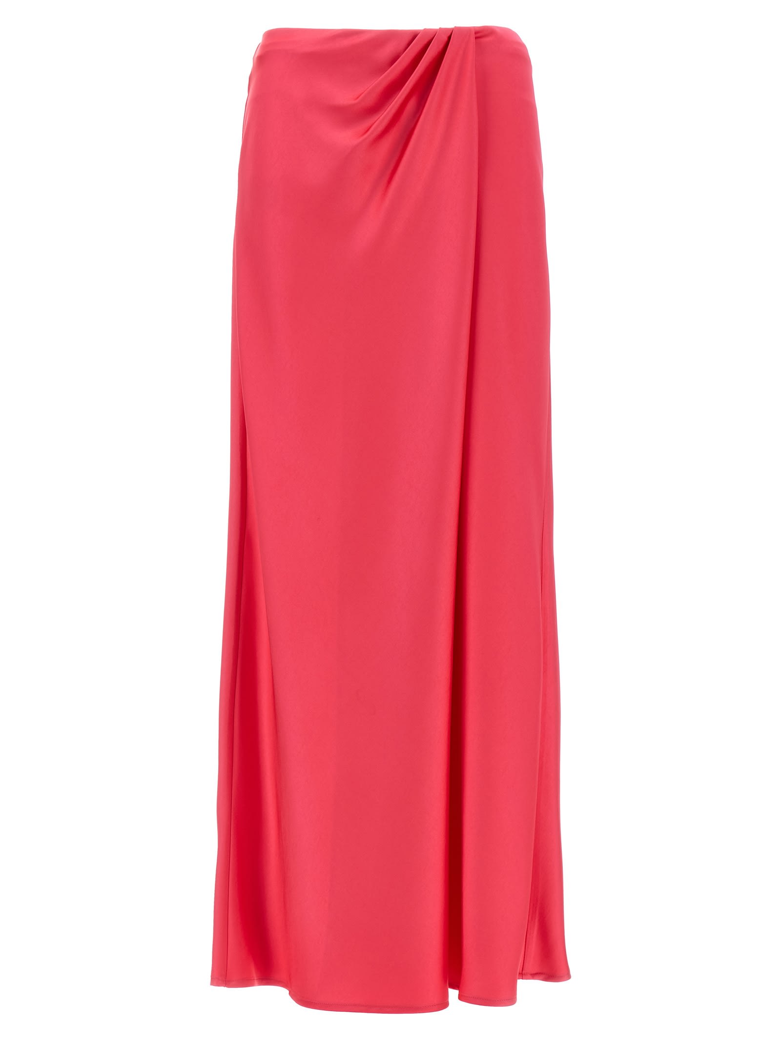 Shop Pinko Conversione Skirt In Fuchsia