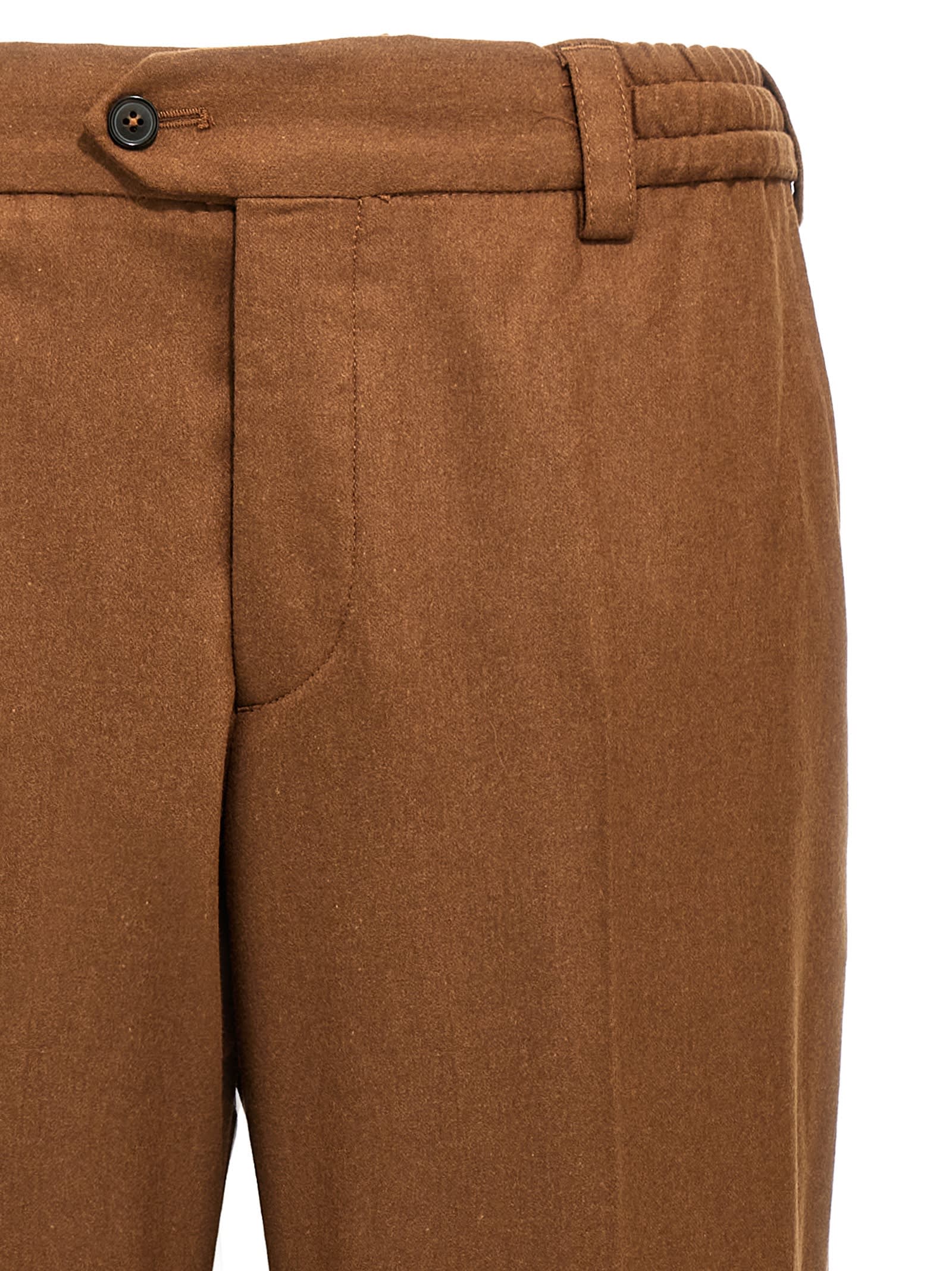 Shop Pt Torino The Rebel Pants In Brown