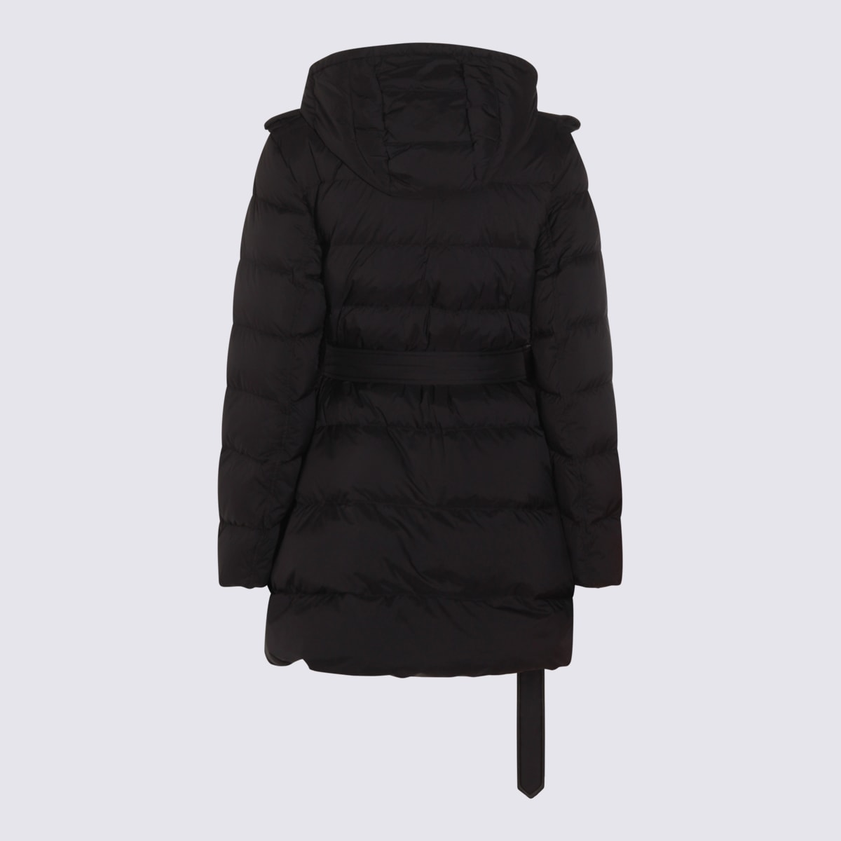 Burberry Black Kent Sht Down Jacket In Black