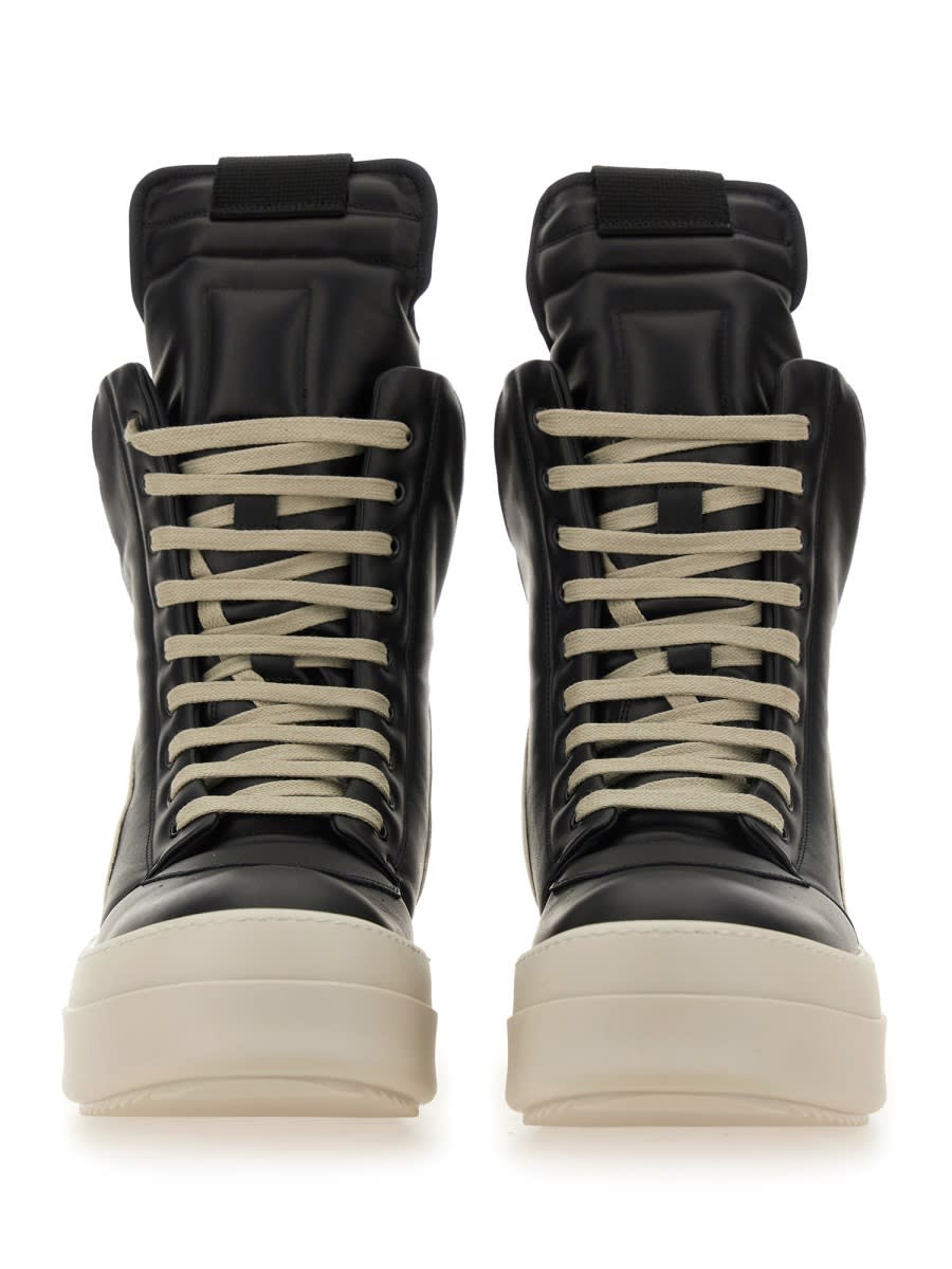 Shop Rick Owens Mega Geobasket Sneaker In Grey