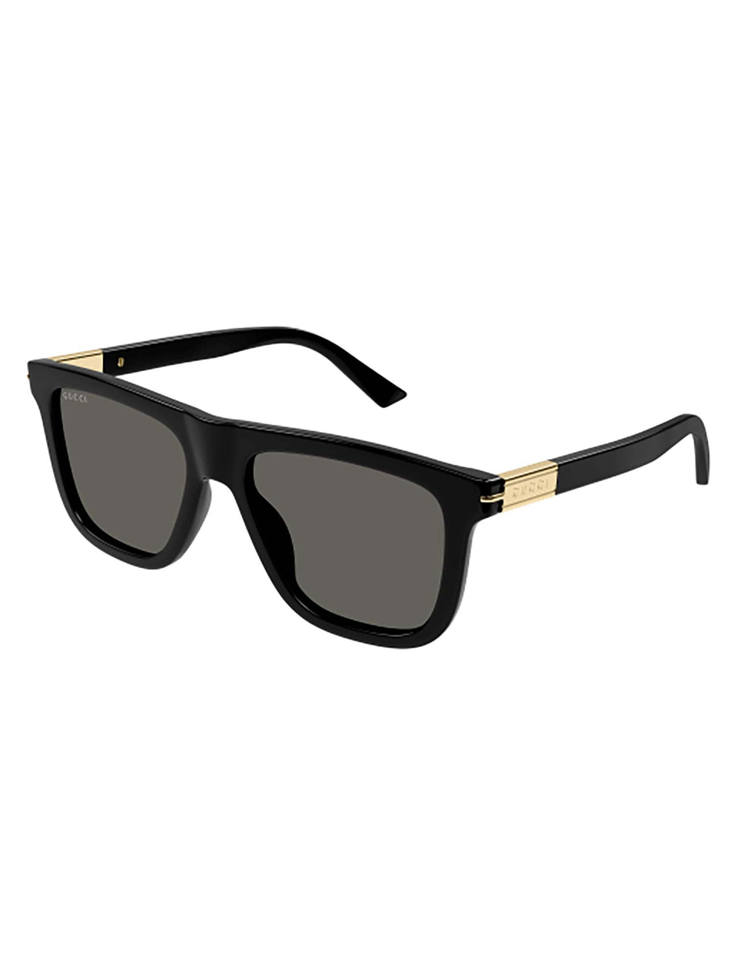 Gucci Gg1502s Sunglasses In 001 Black Black Grey