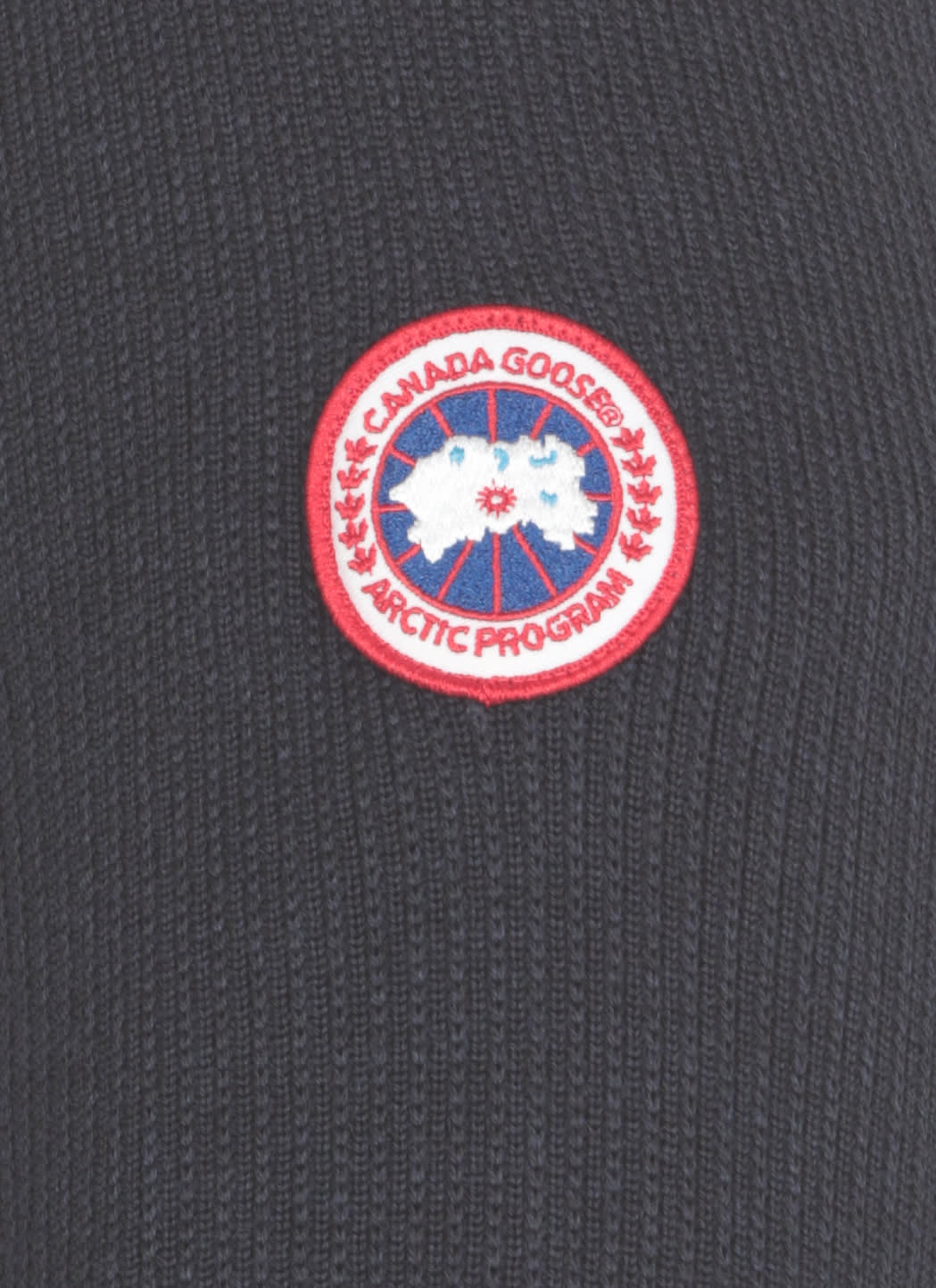 Shop Canada Goose Hybridge Knit Down Jacket In Blue