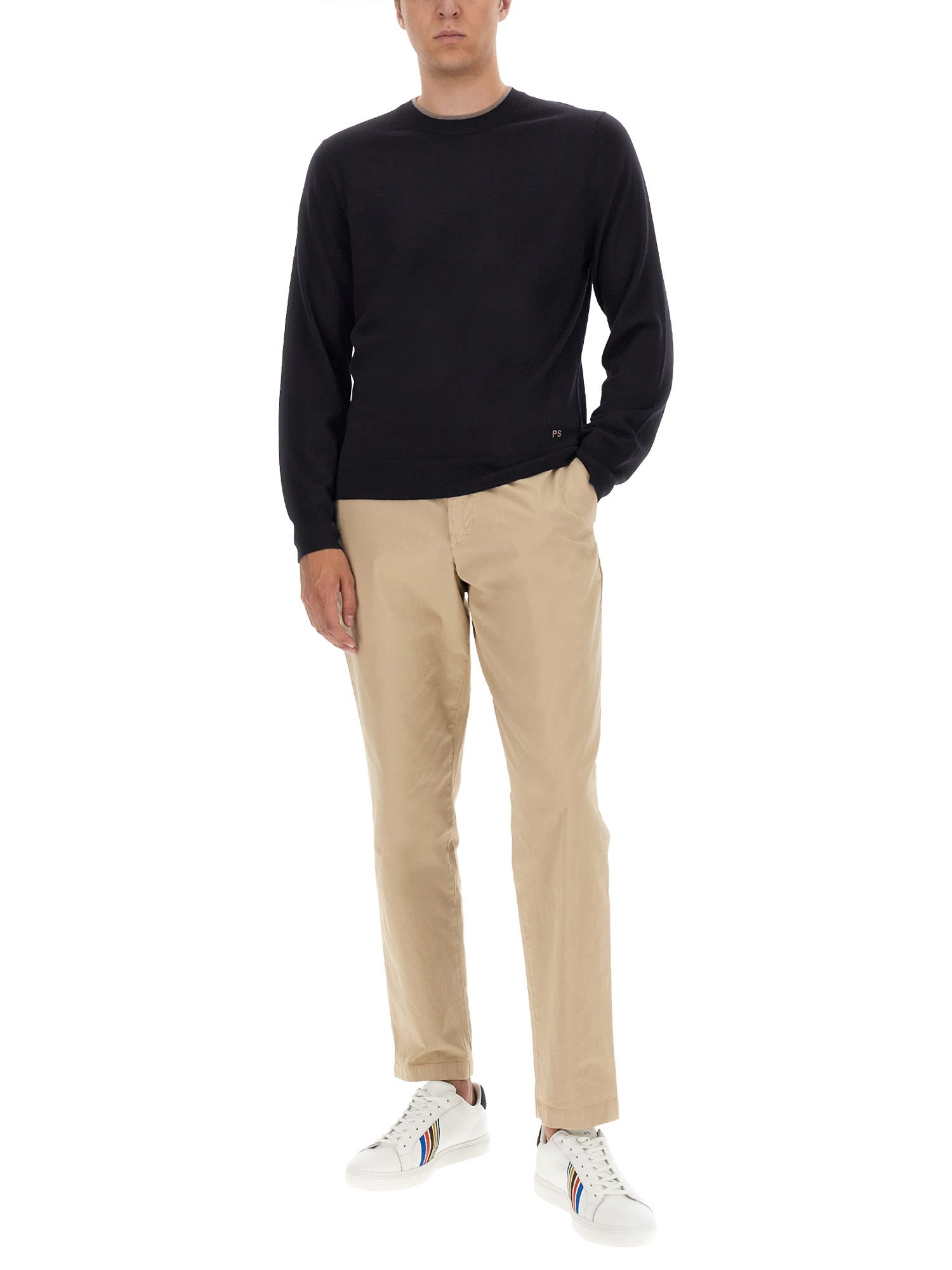 Ps By Paul Smith Ps Paul Smith Jersey With Logo In Blue