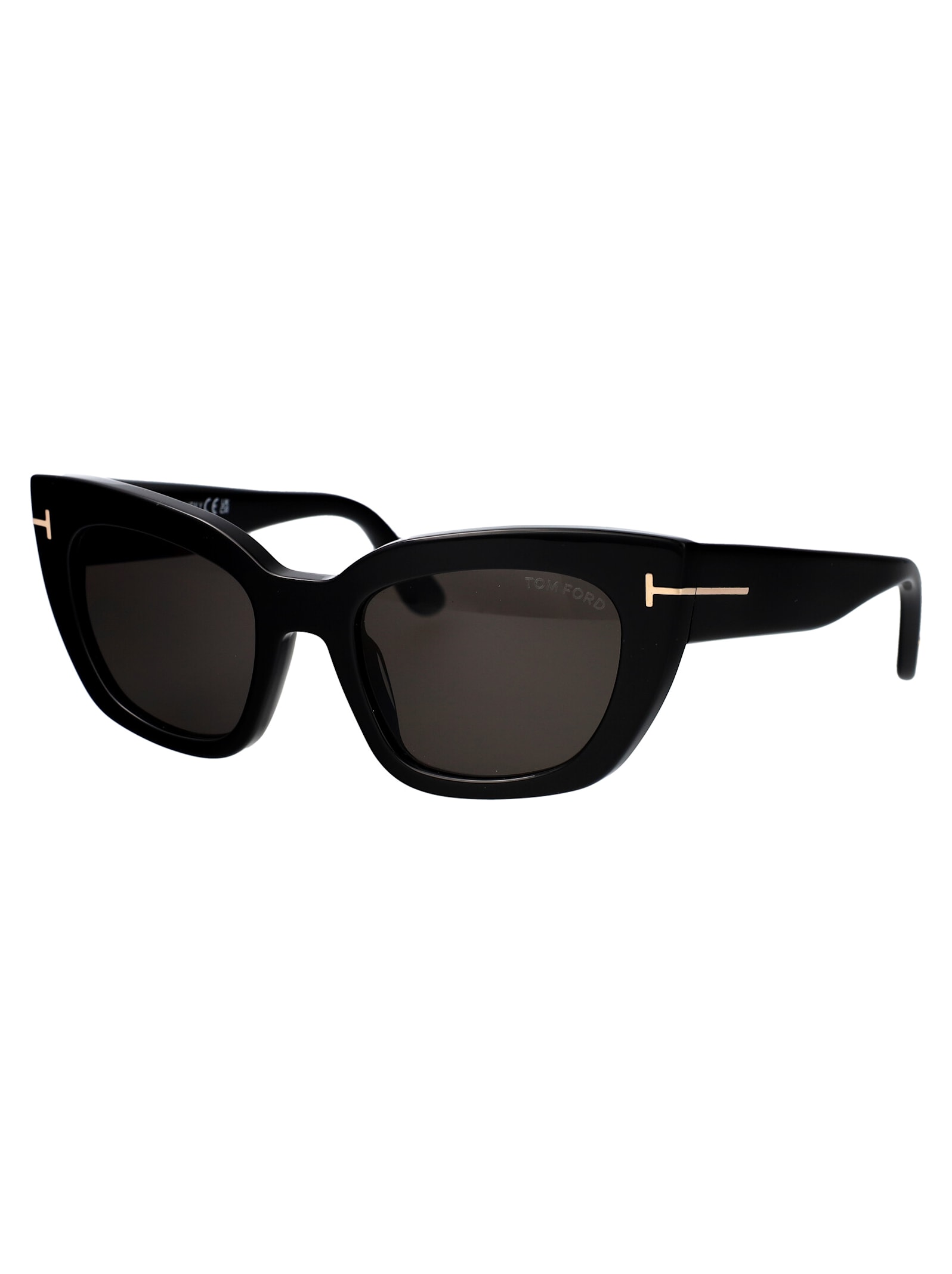 Tom Ford Pilot-frame Sunglasses In Black