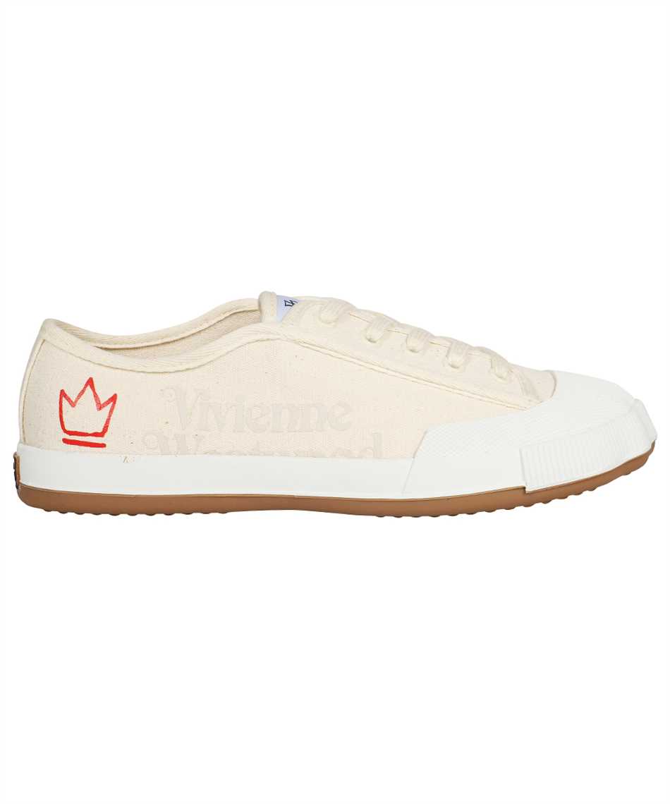 Vivienne Westwood Animal Gym Sneaker In White
