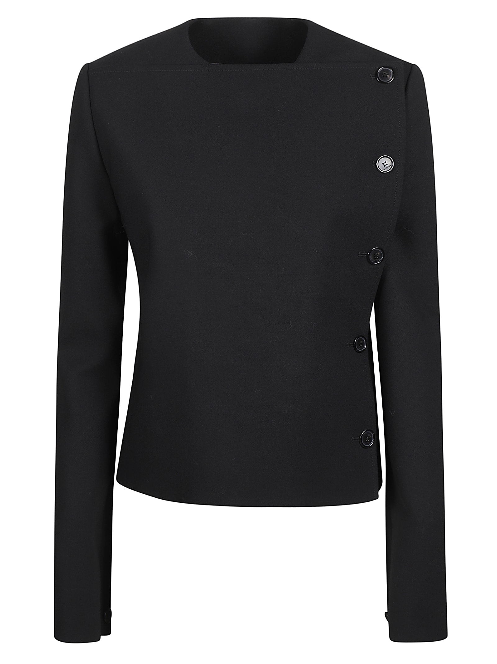 Courrèges Oblique Tailored Wool Jacket