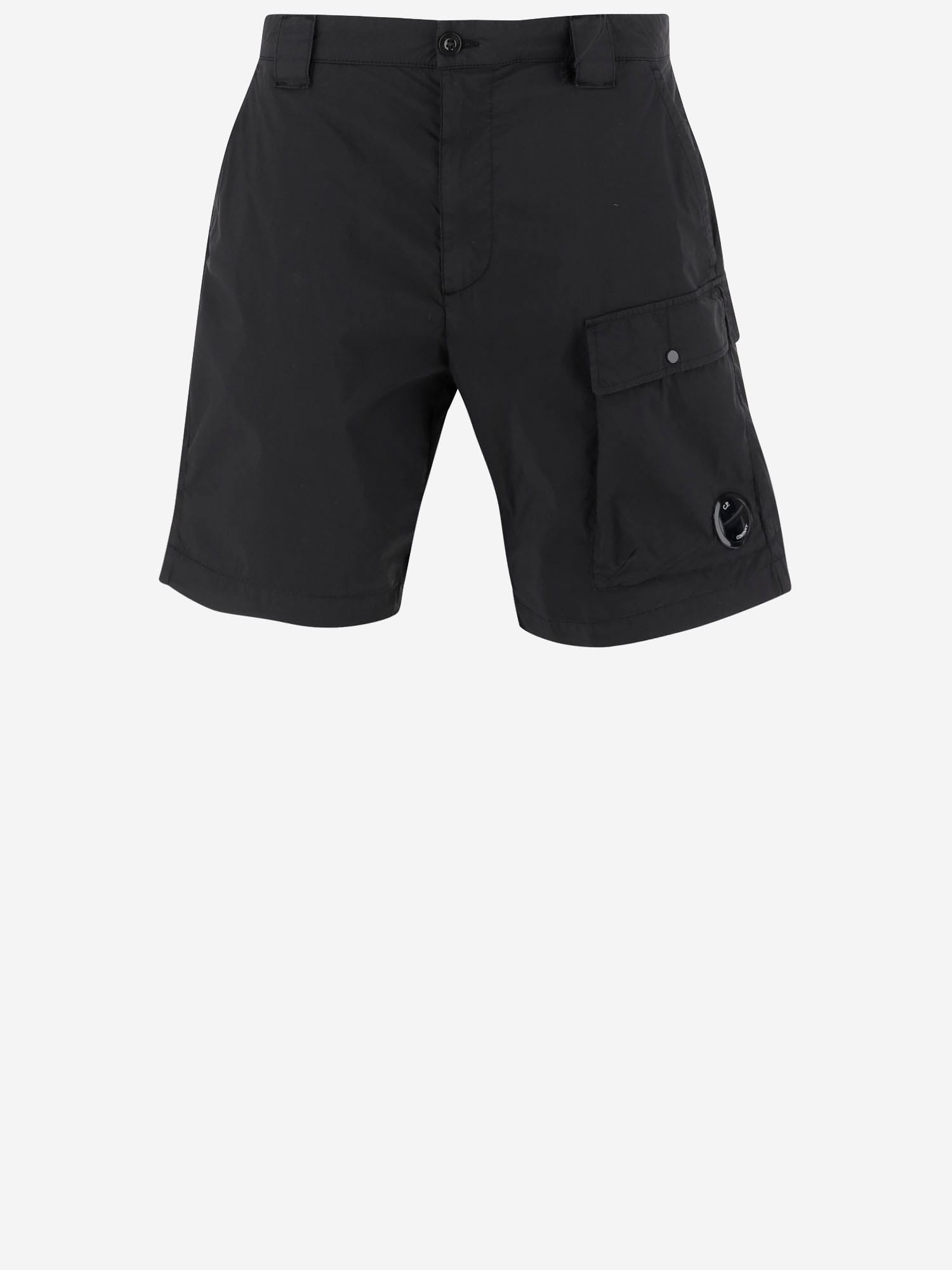 C. P. Company Stretch Cotton Blend Cargo Shorts
