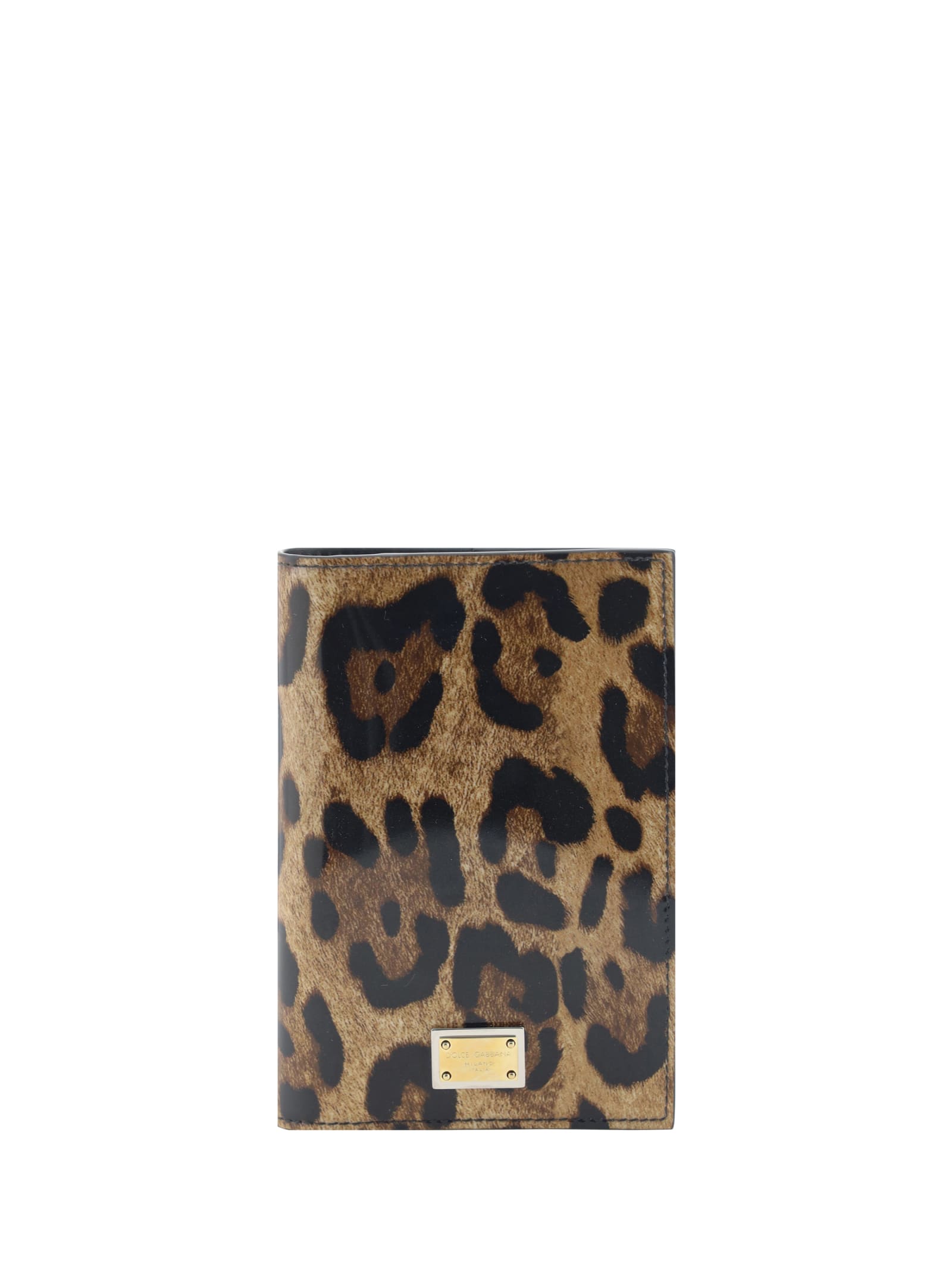 Shop Dolce & Gabbana Passport Holder In Leo