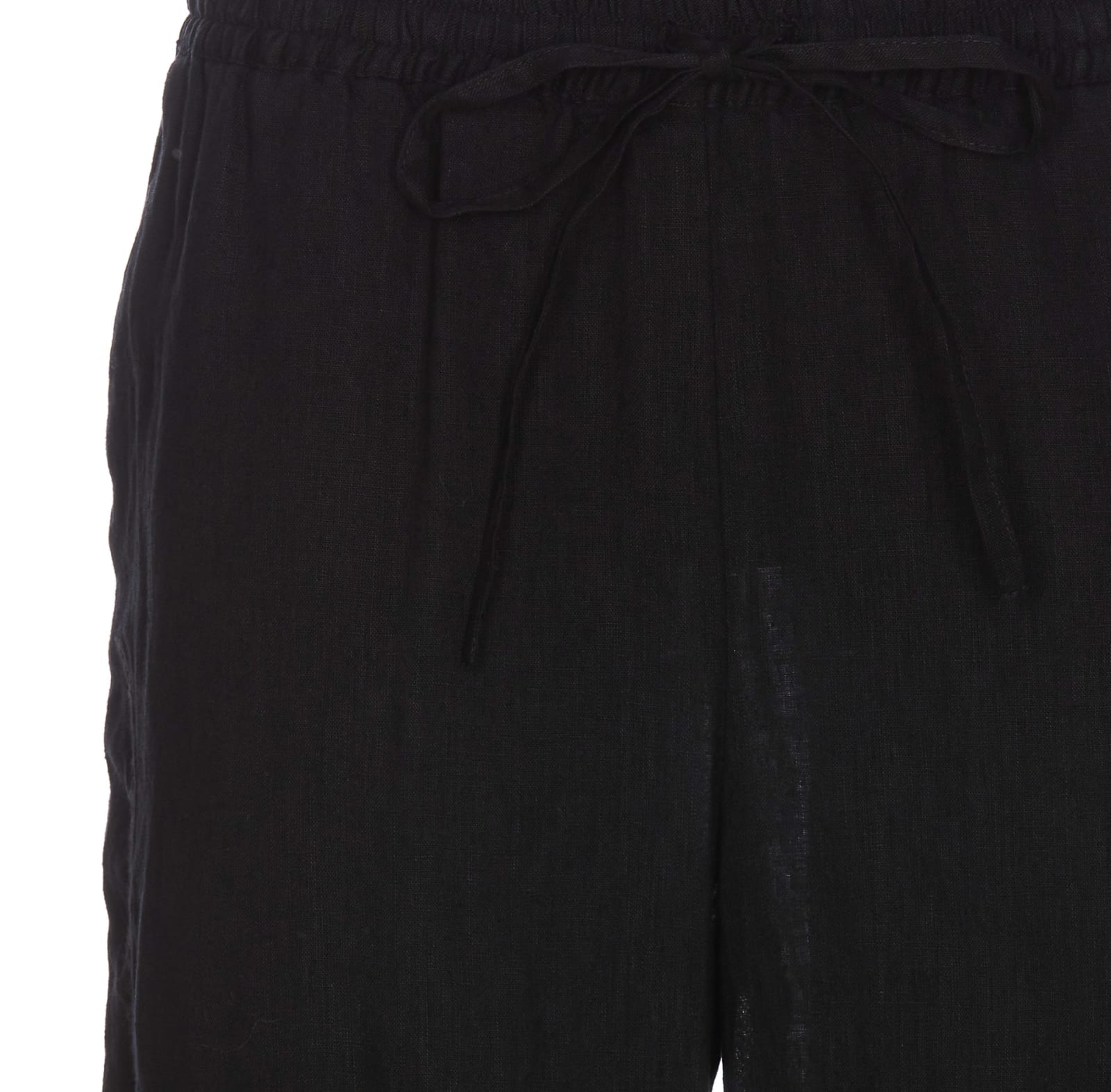 Shop P.a.r.o.s.h Beach Pants In Black