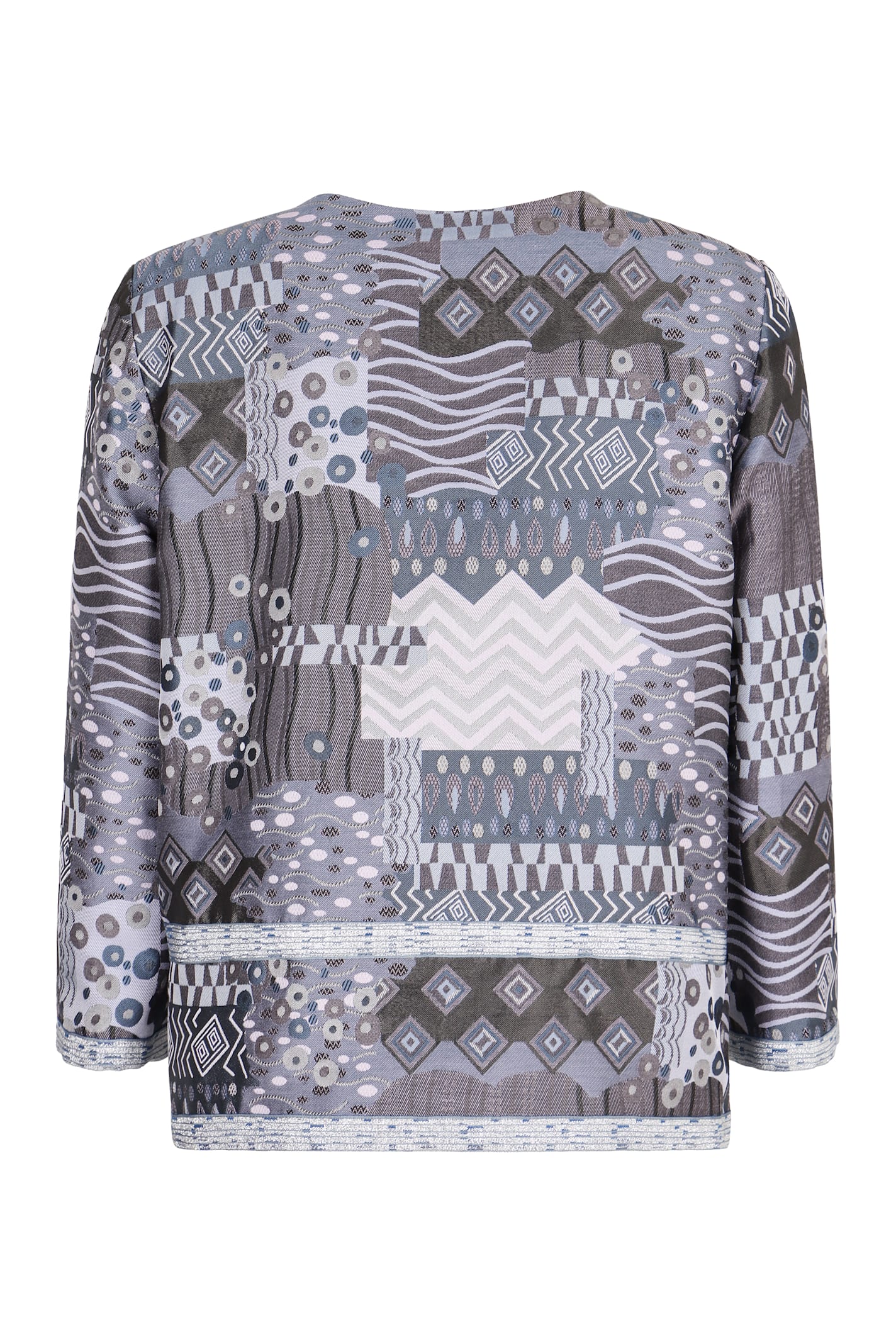 EMPORIO ARMANI JACQUARD BLAZER