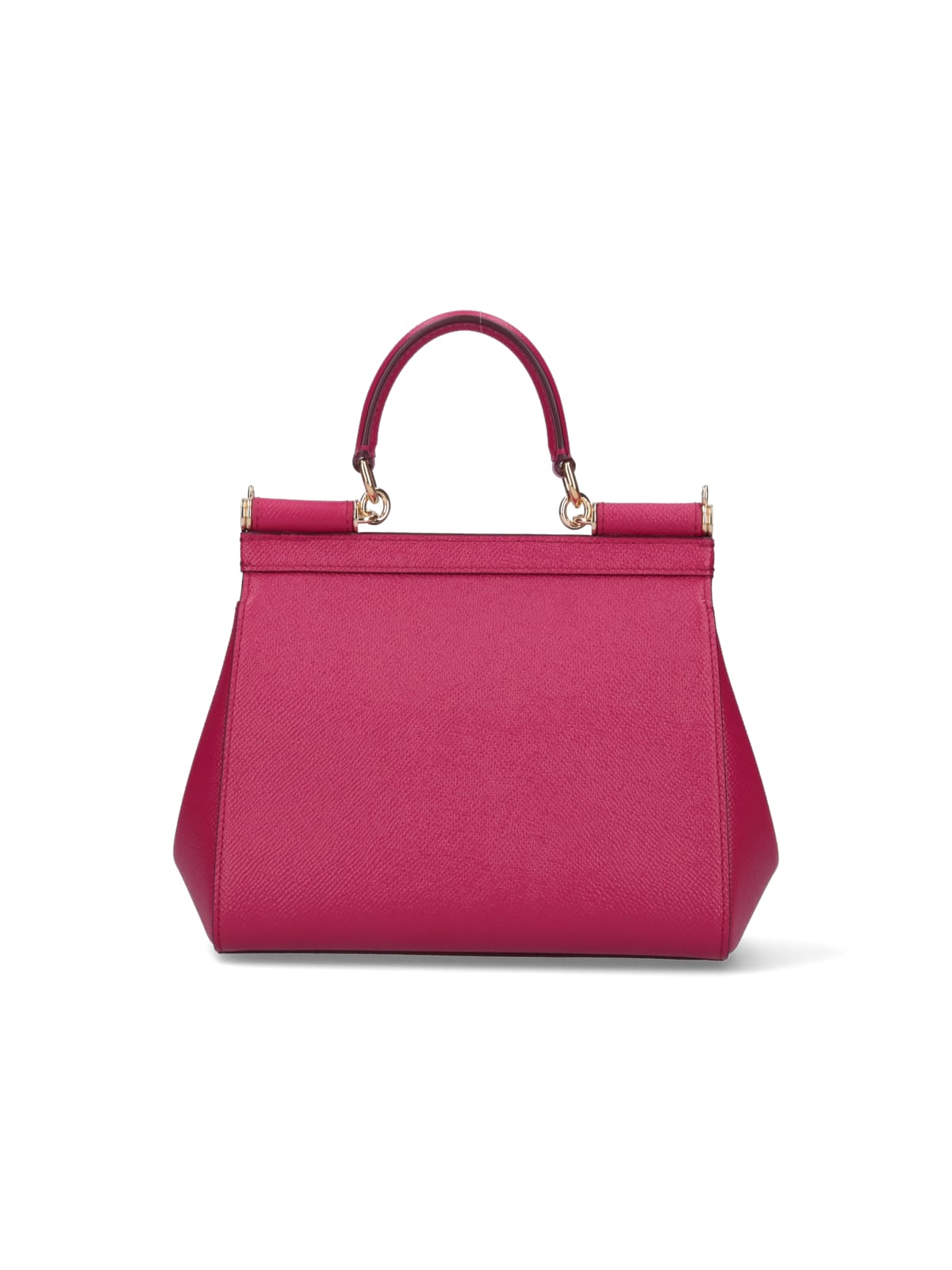 Shop Dolce & Gabbana Medium Handbag Sicily In Pink