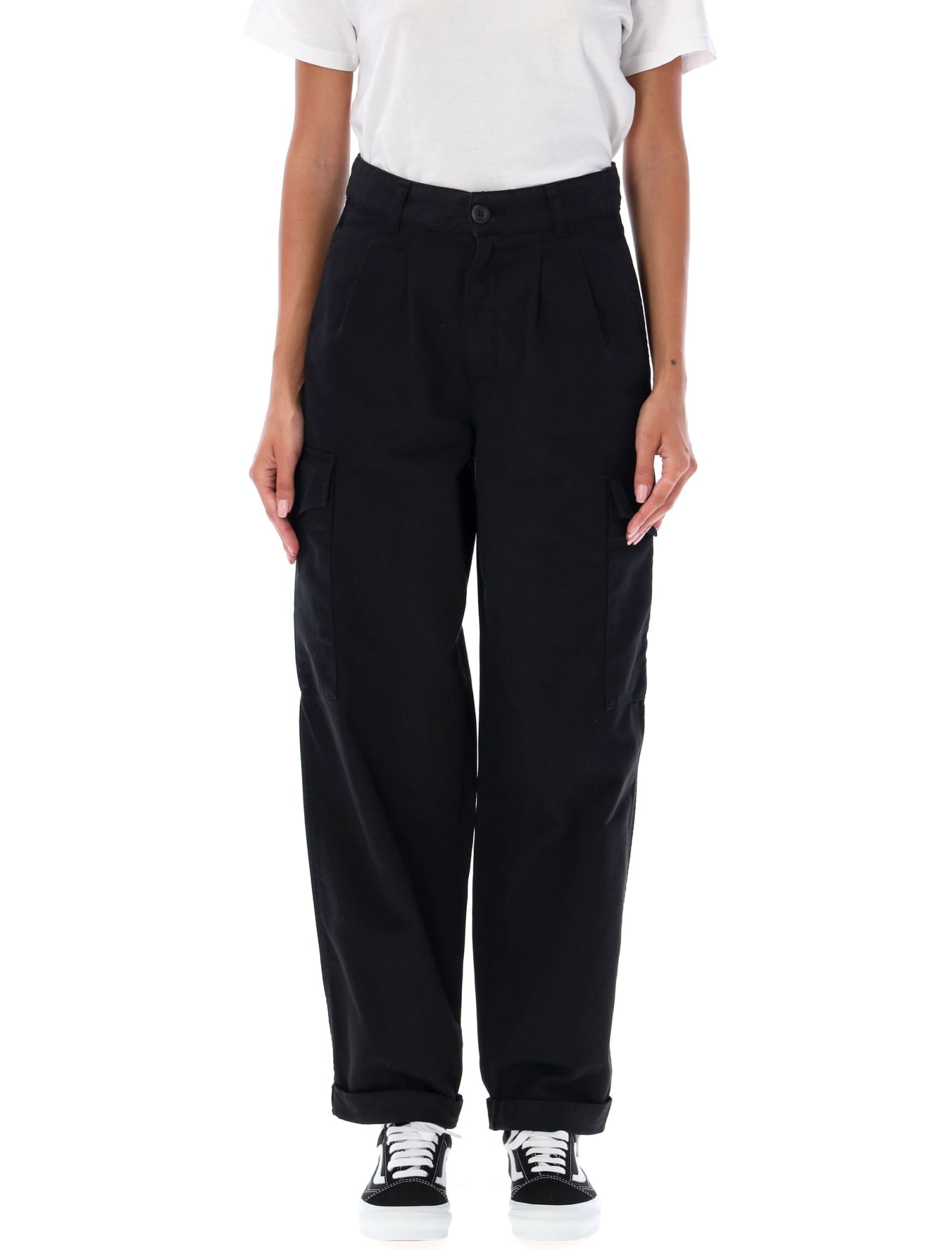 Carhartt Collins Cargo Trousers In Black