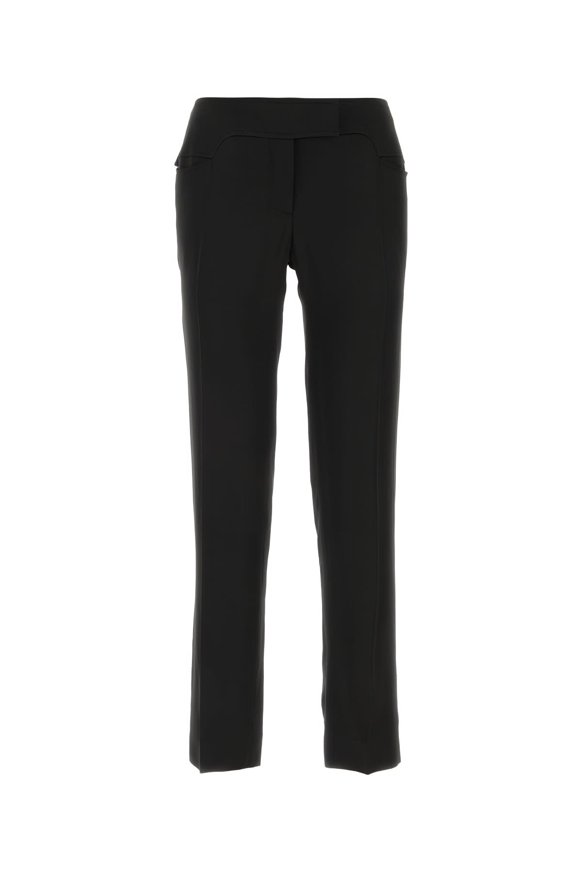 Shop Tom Ford Pantalone In Black