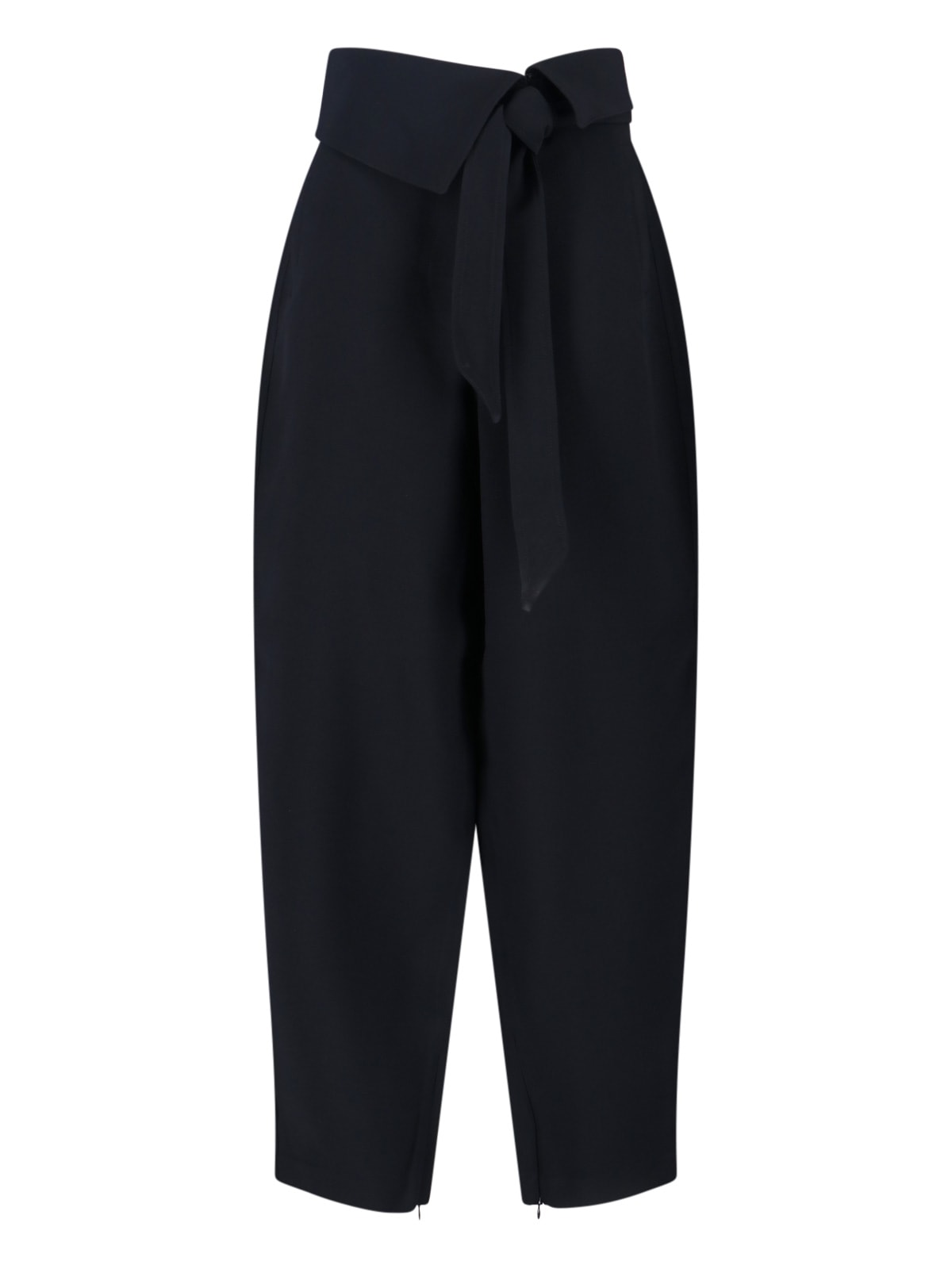 Attico Wallet Pants In Black