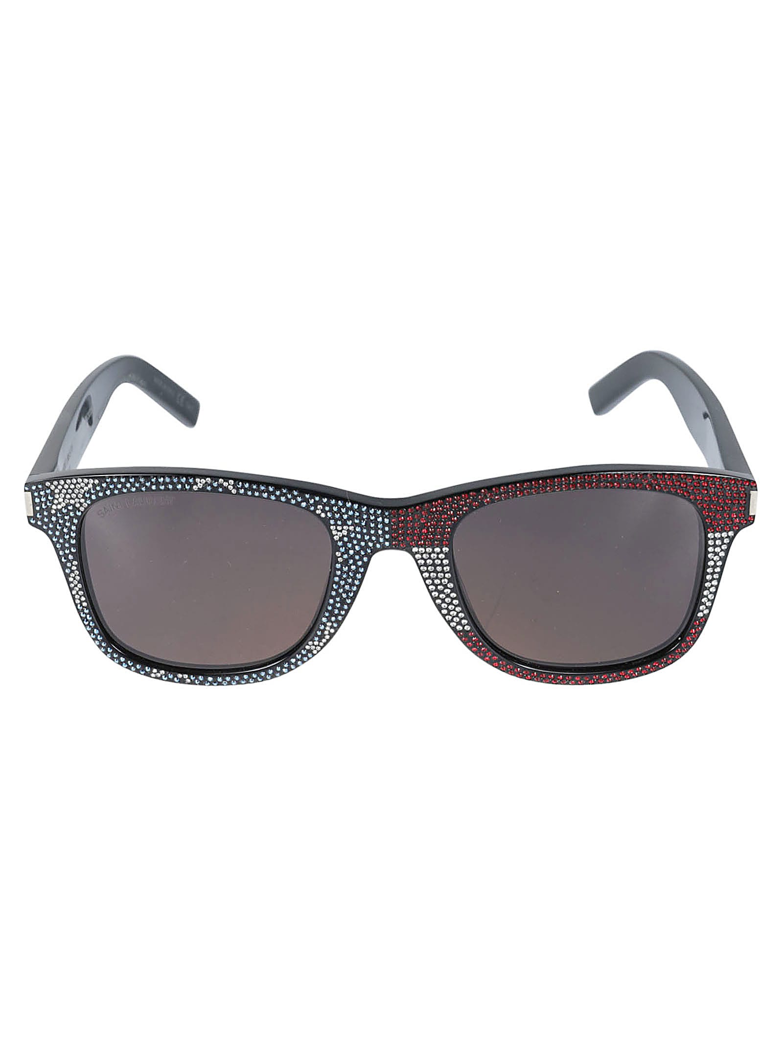 Saint Laurent Eyewear Square Frame Studded Sunglasses