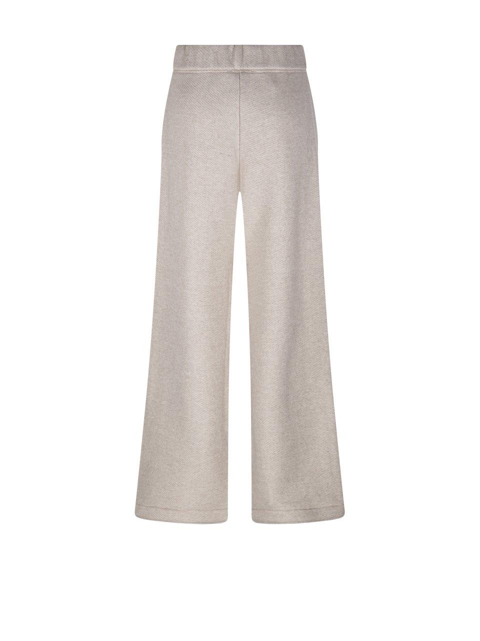 Shop Max Mara Tay Wide Leg Jogging Trousers In Albino