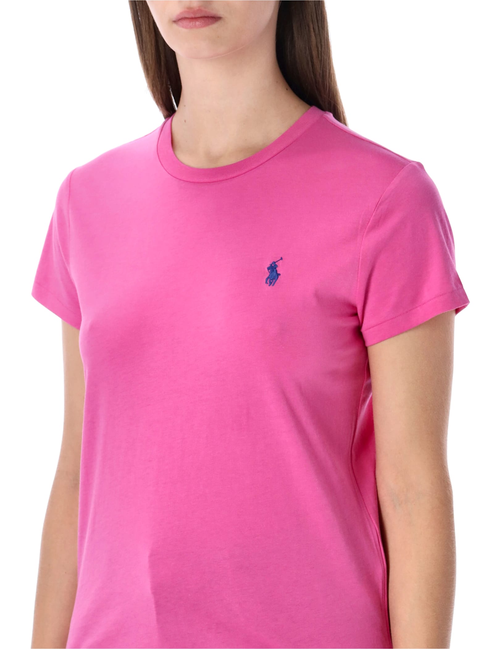 Polo Ralph Lauren Classic Tshirt Ss In Pink