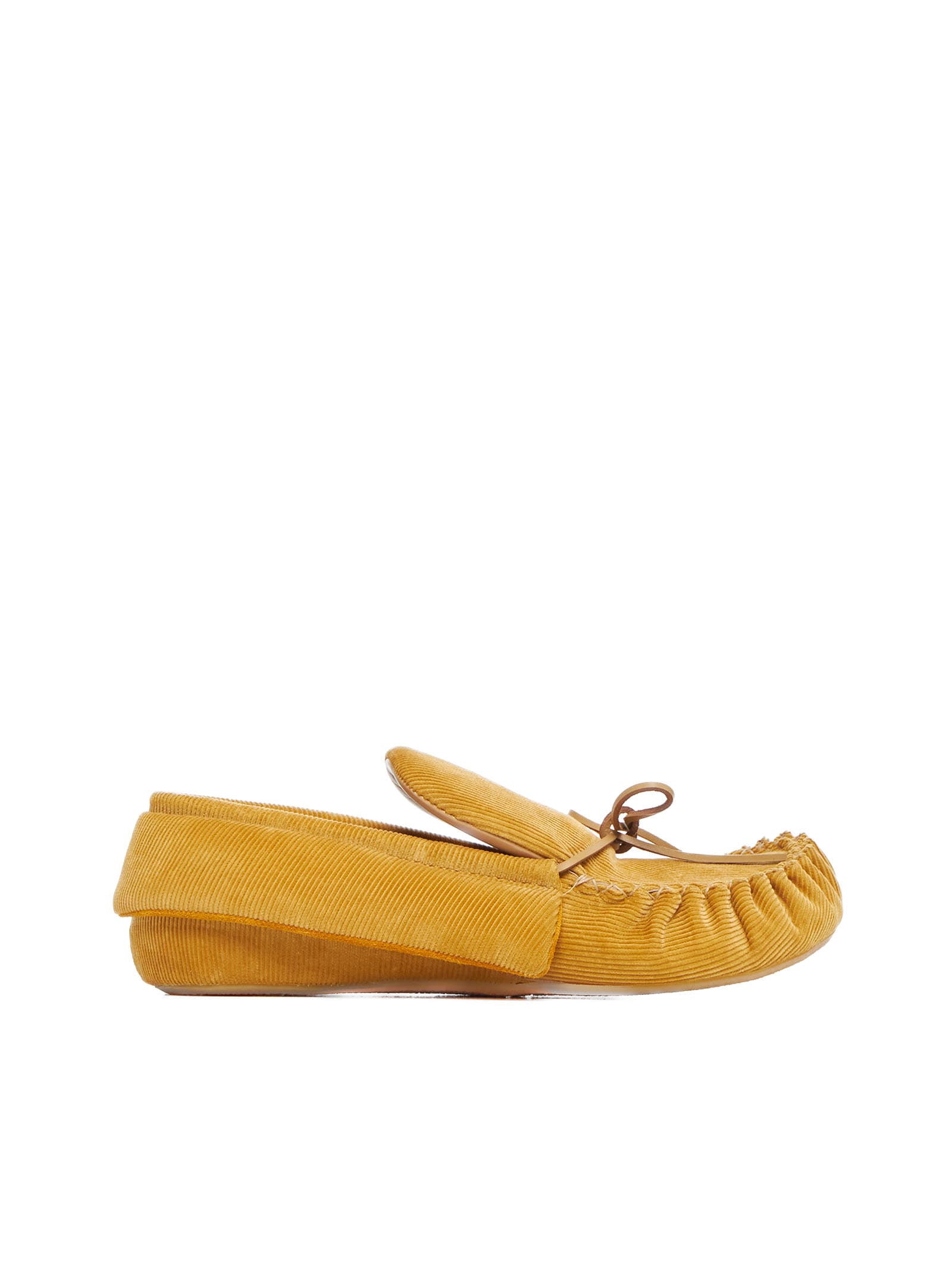 Shop Jw Anderson Loafers In Mustaza