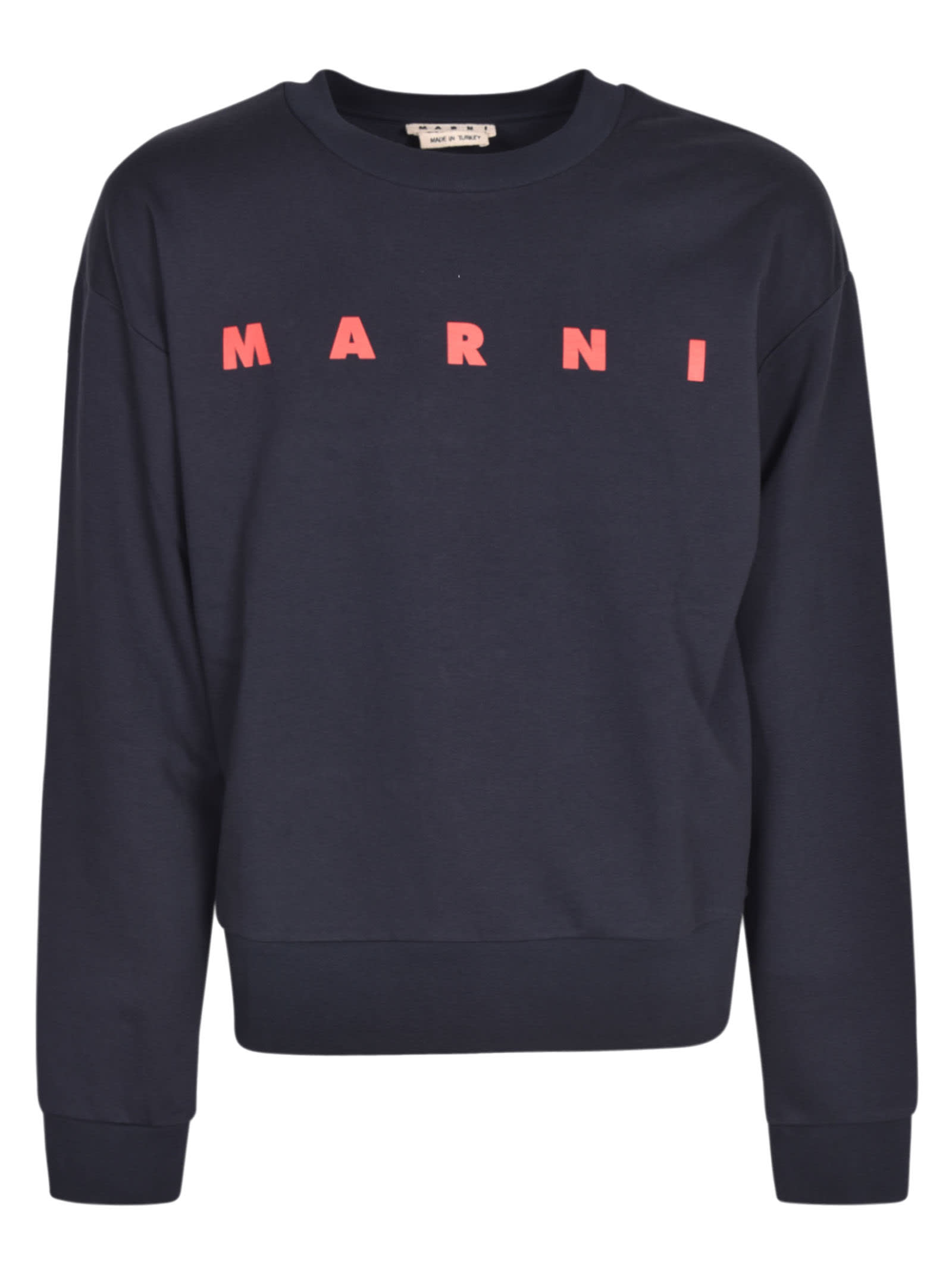 Marni Ribbed Logo Sweatshirt