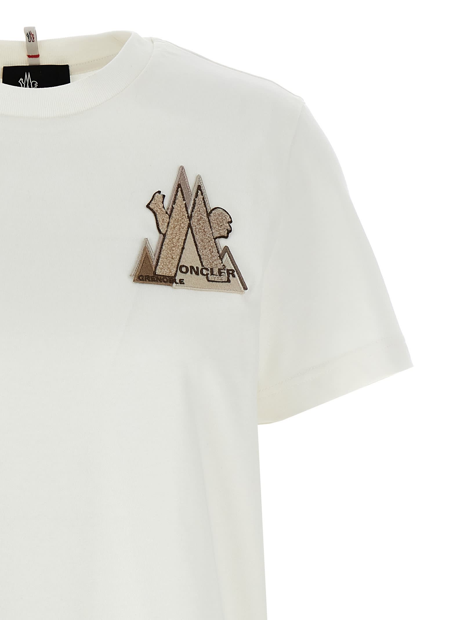 MONCLER LOGO PATCH T-SHIRT 