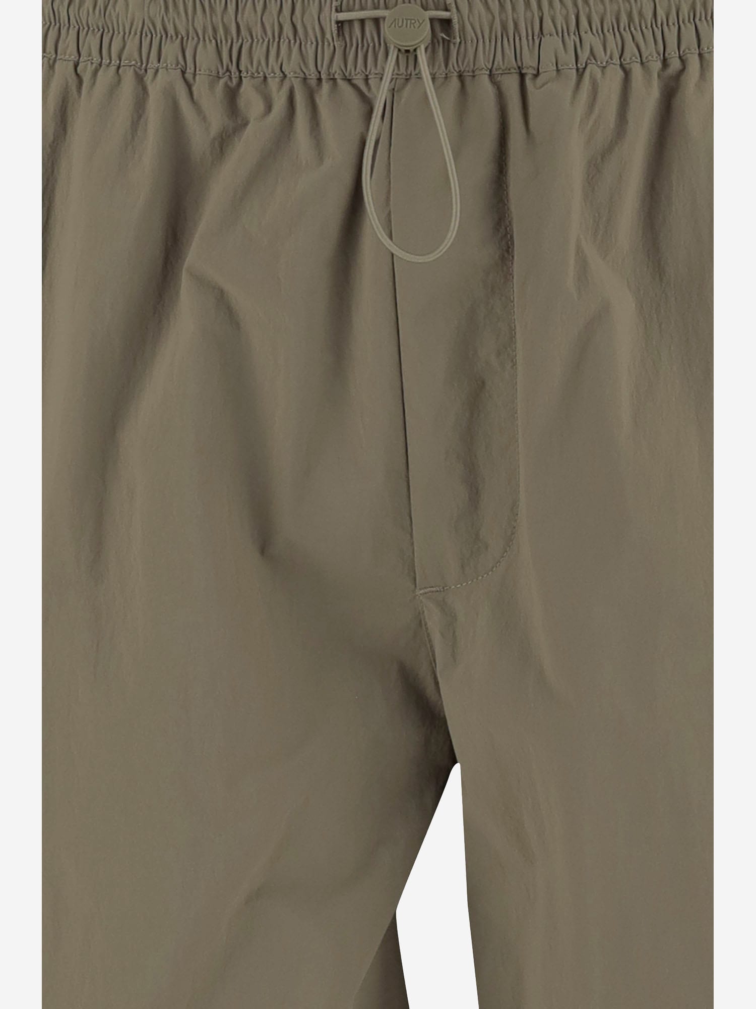 Shop Autry Nylon Shorts In Green