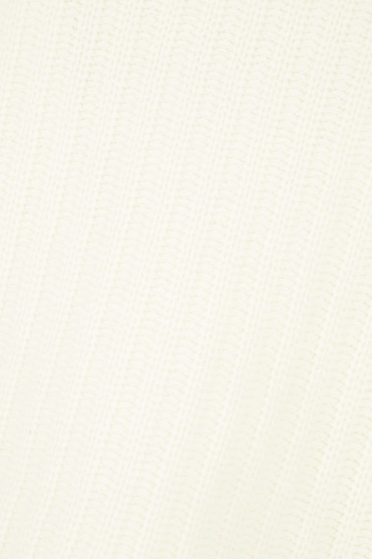 Max Mara Ivory Wool Blend Sweater In Bianco
