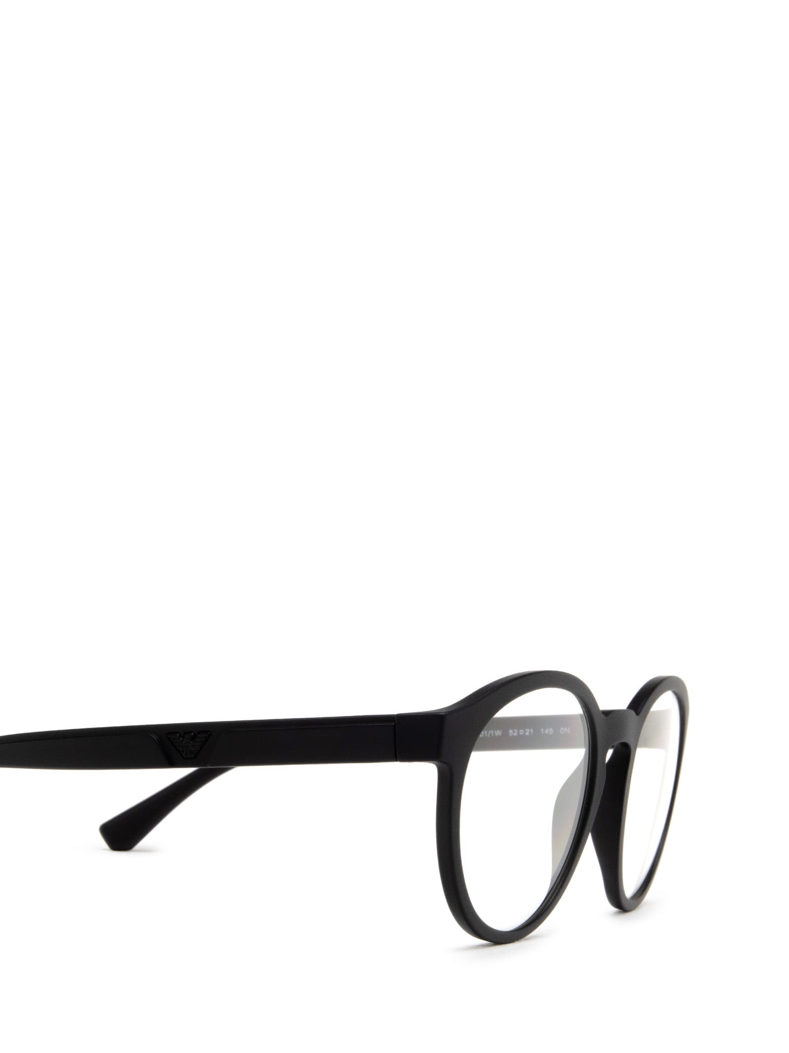 Shop Emporio Armani Ea4152 Matte Black Sunglasses