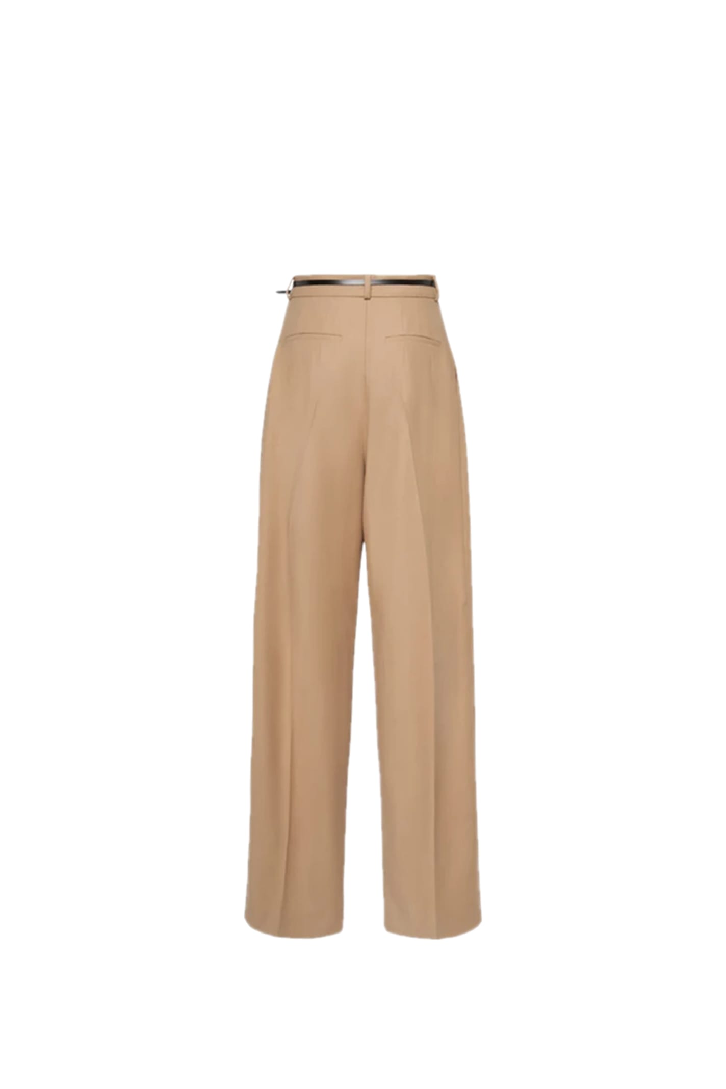 Shop Sportmax Kiens12 Pants In Brown