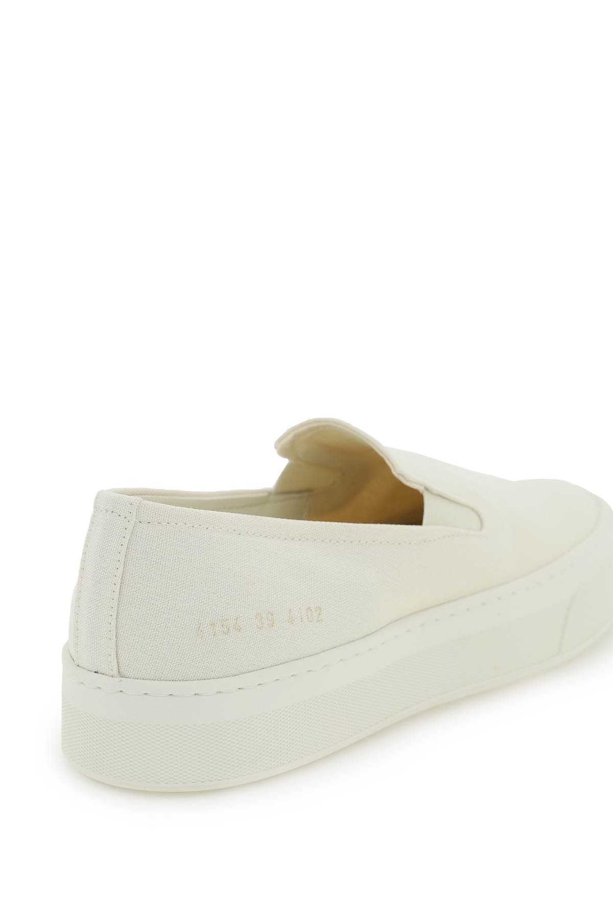 Shop Common Projects Slip-on Sneakers In Off White (white)