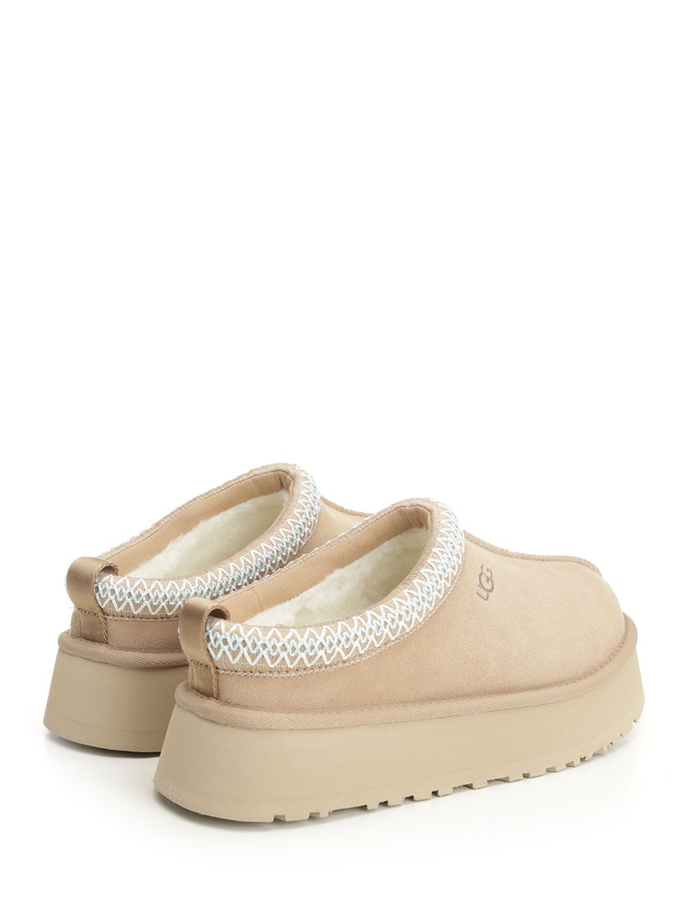 Shop Ugg Tazz Sabot In Beige