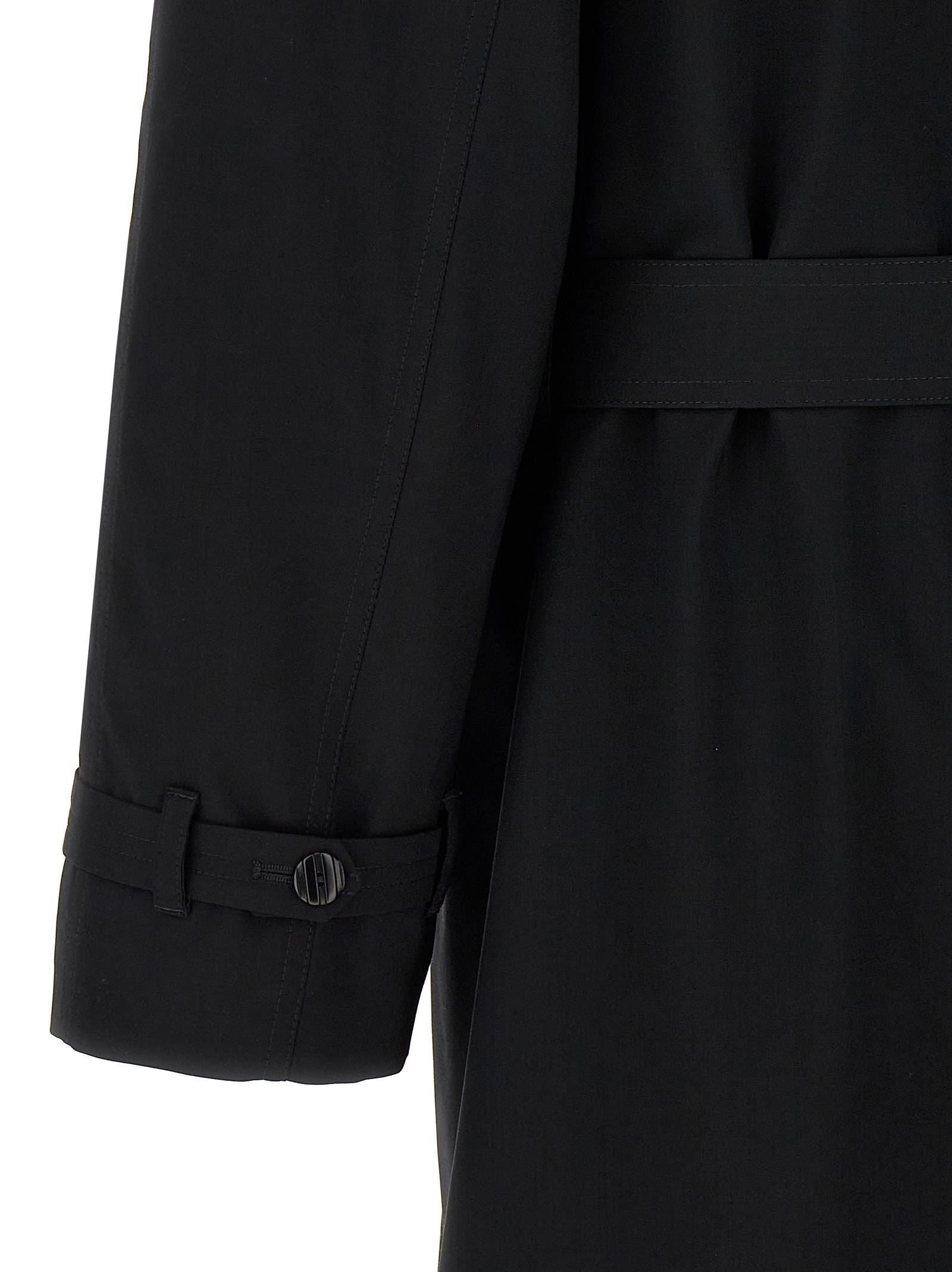 FENDI WOOL TRENCH COAT