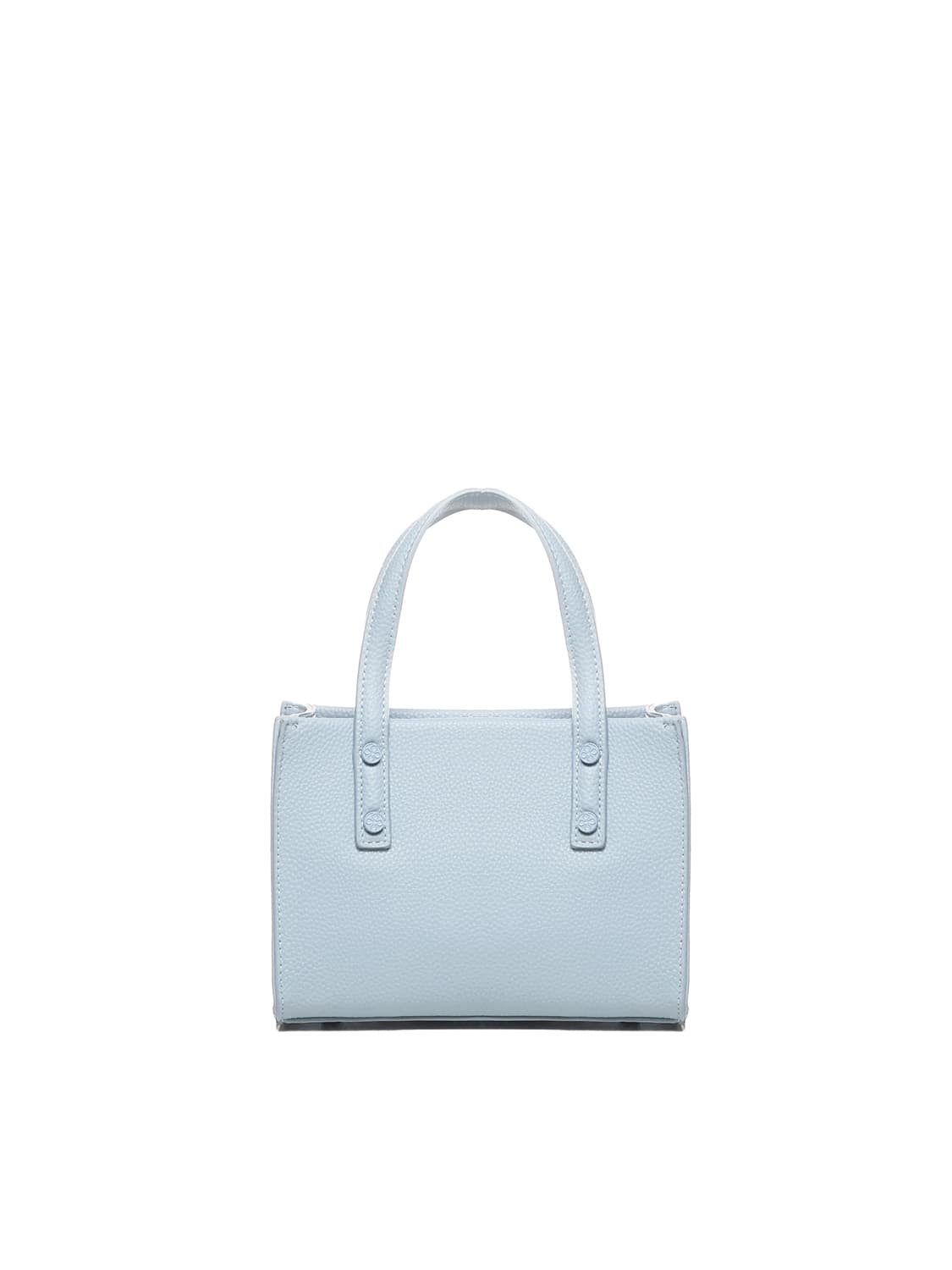 Shop V73 Visia Handbag With Shoulder Strap In Dusty Blue