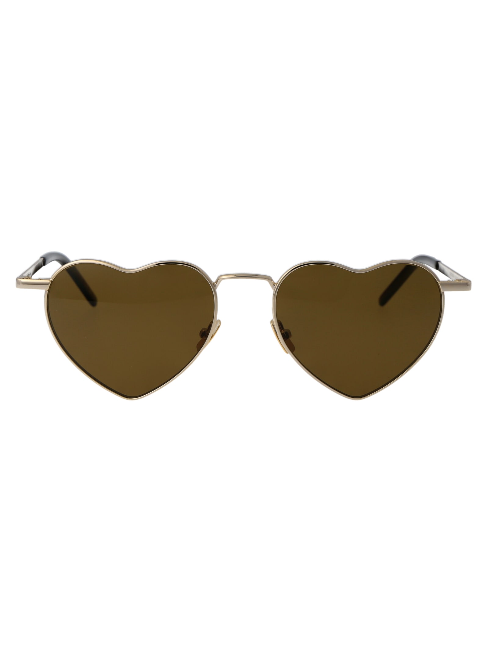 Saint Laurent Sl 301 Loulou Sunglasses In Brown