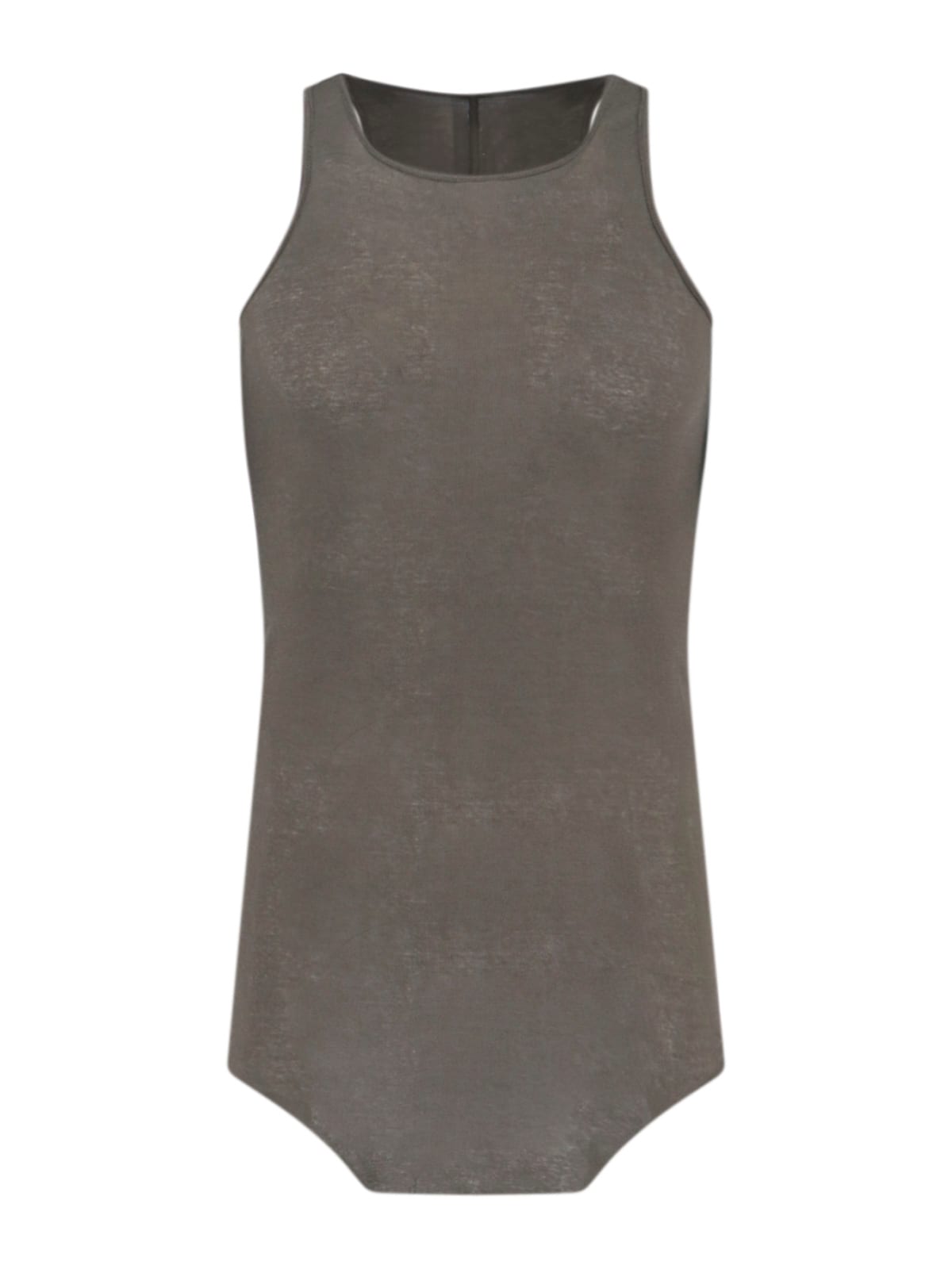 Rick Owens Classic Tank Top In Green