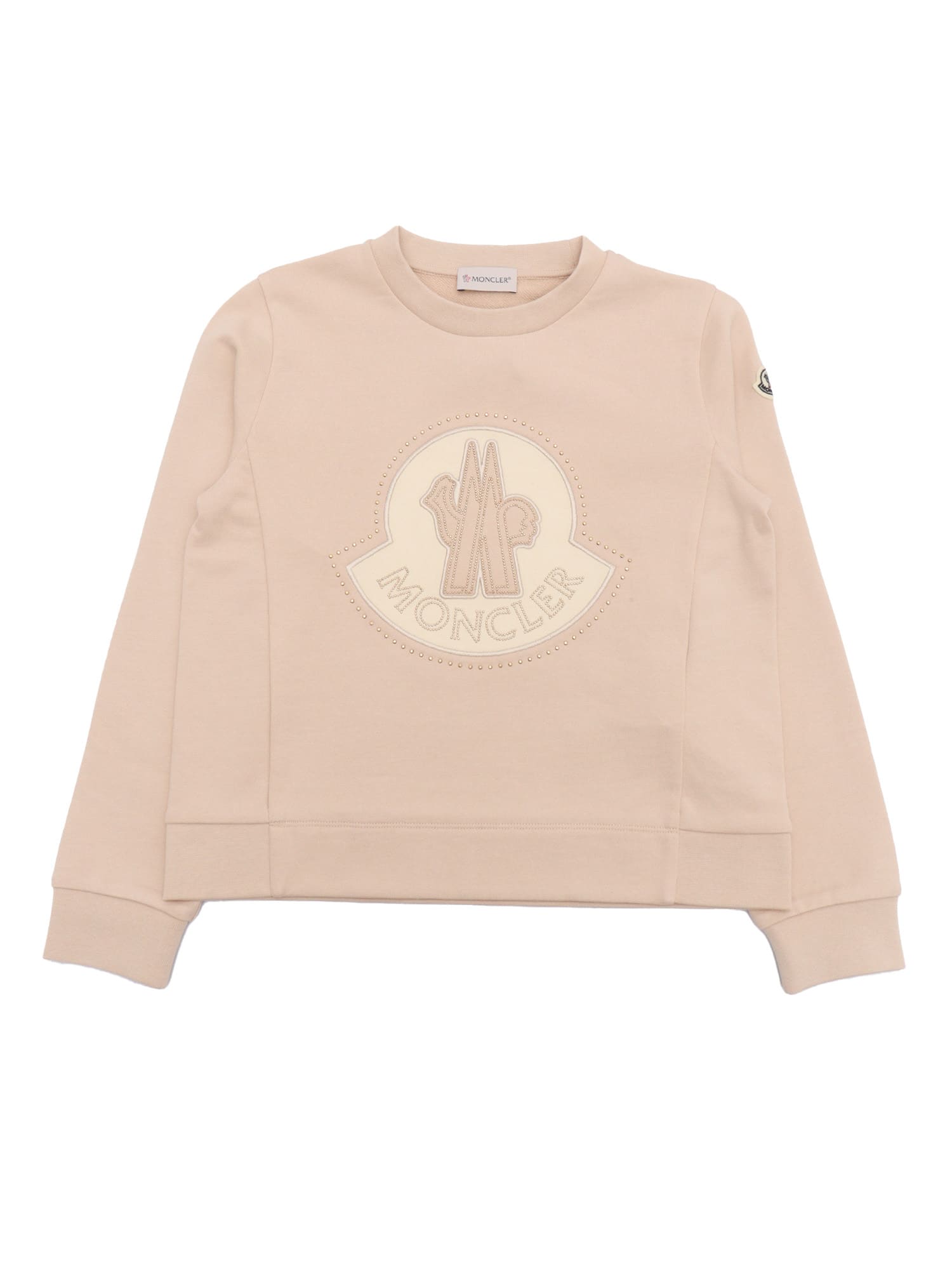 Moncler Sweatshirt In Neutral