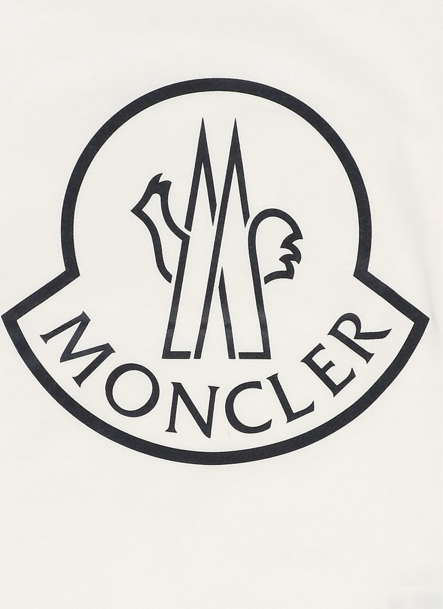 Shop Moncler T-shirt With Logo