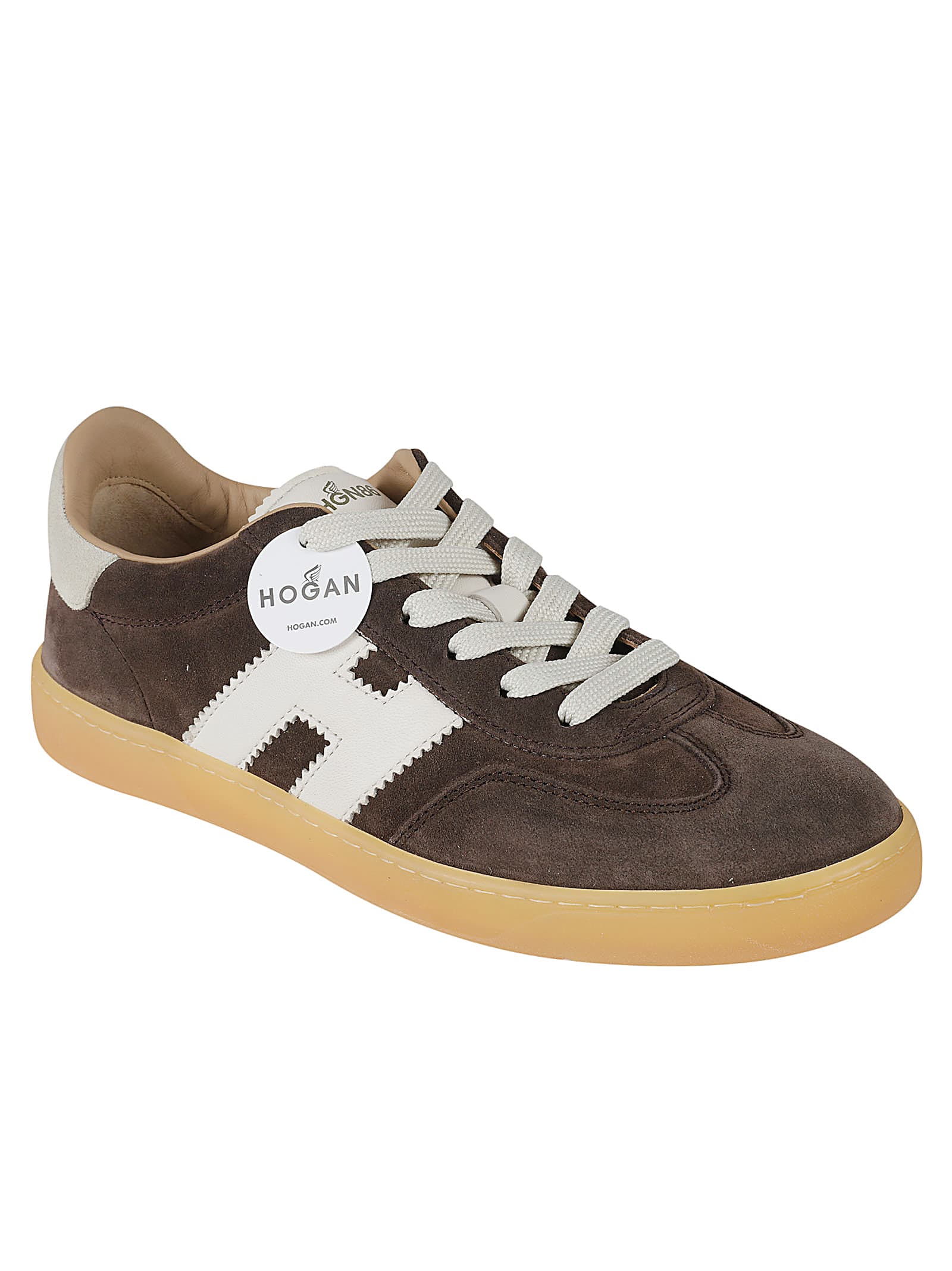 Shop Hogan Cool Sneakers In Brown