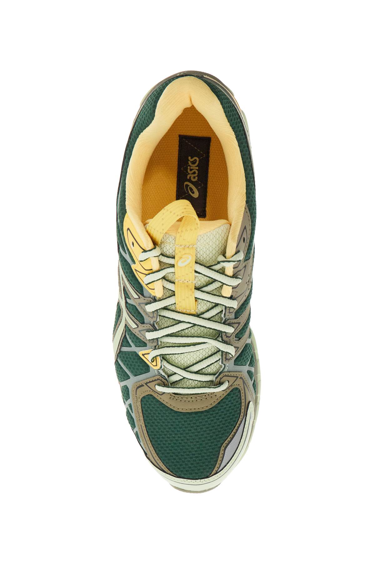 Asics Multicolor Mesh And Rubber Gel-kayano 20 Sneakers In Hunter Green Jade