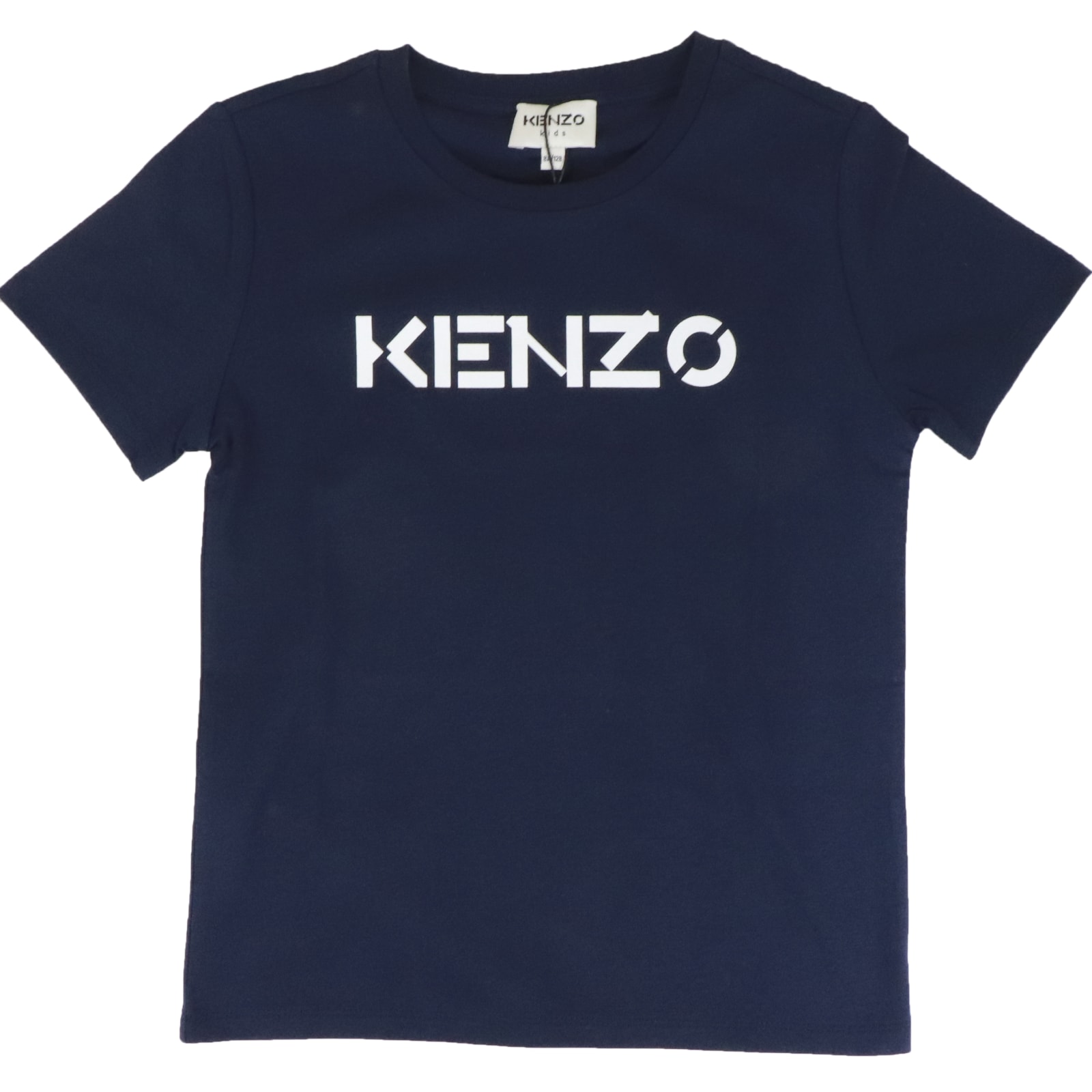 Kenzo Kids' Cotton T-shirt In Blue