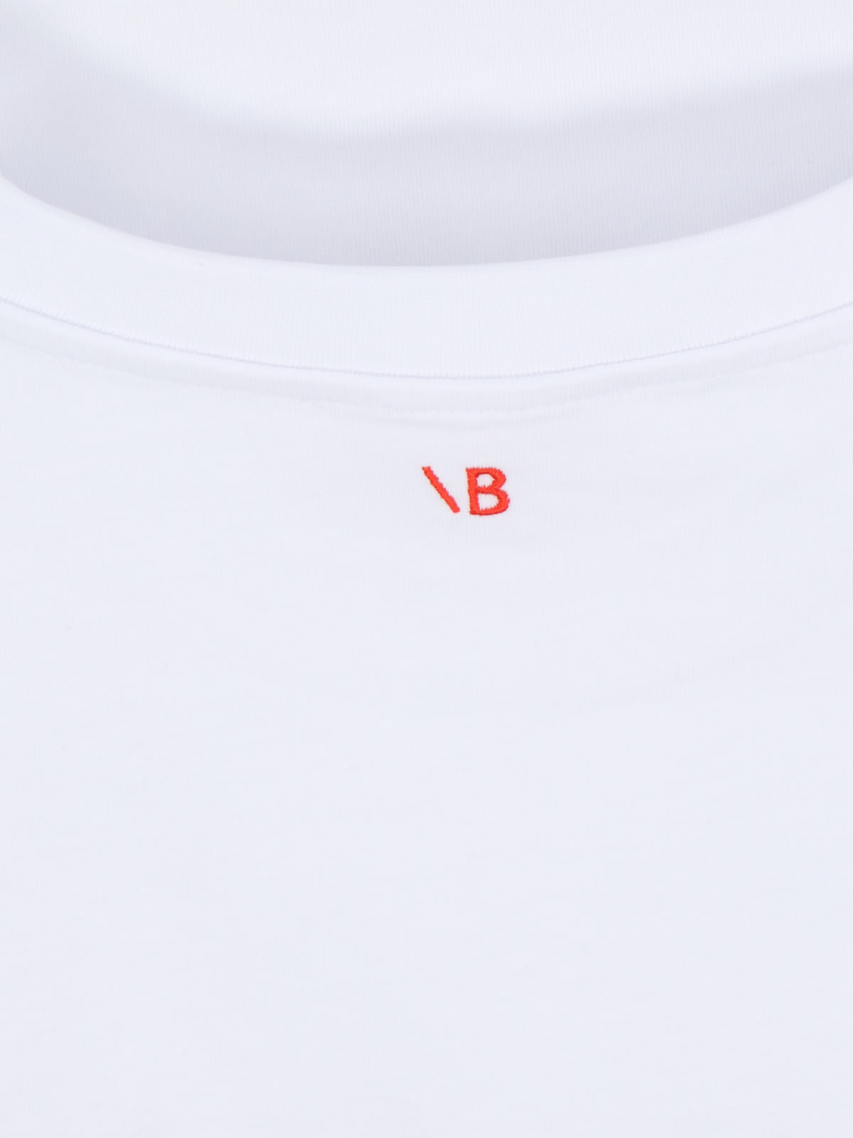 Victoria Beckham Printed T-shirt In White