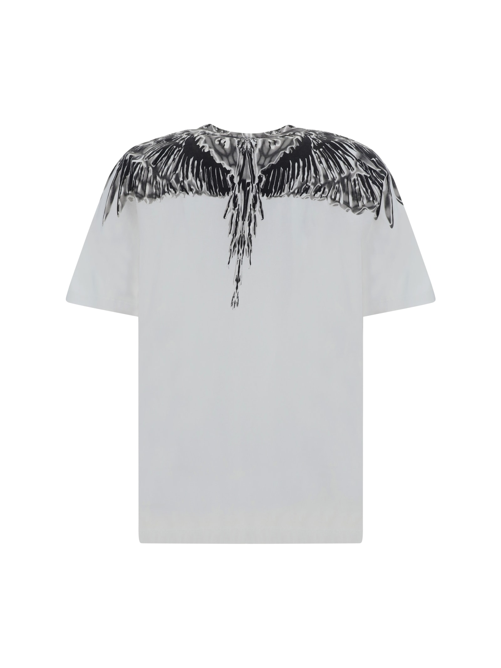 Shop Marcelo Burlon County Of Milan Icon Wings T-shirt In White/chrome