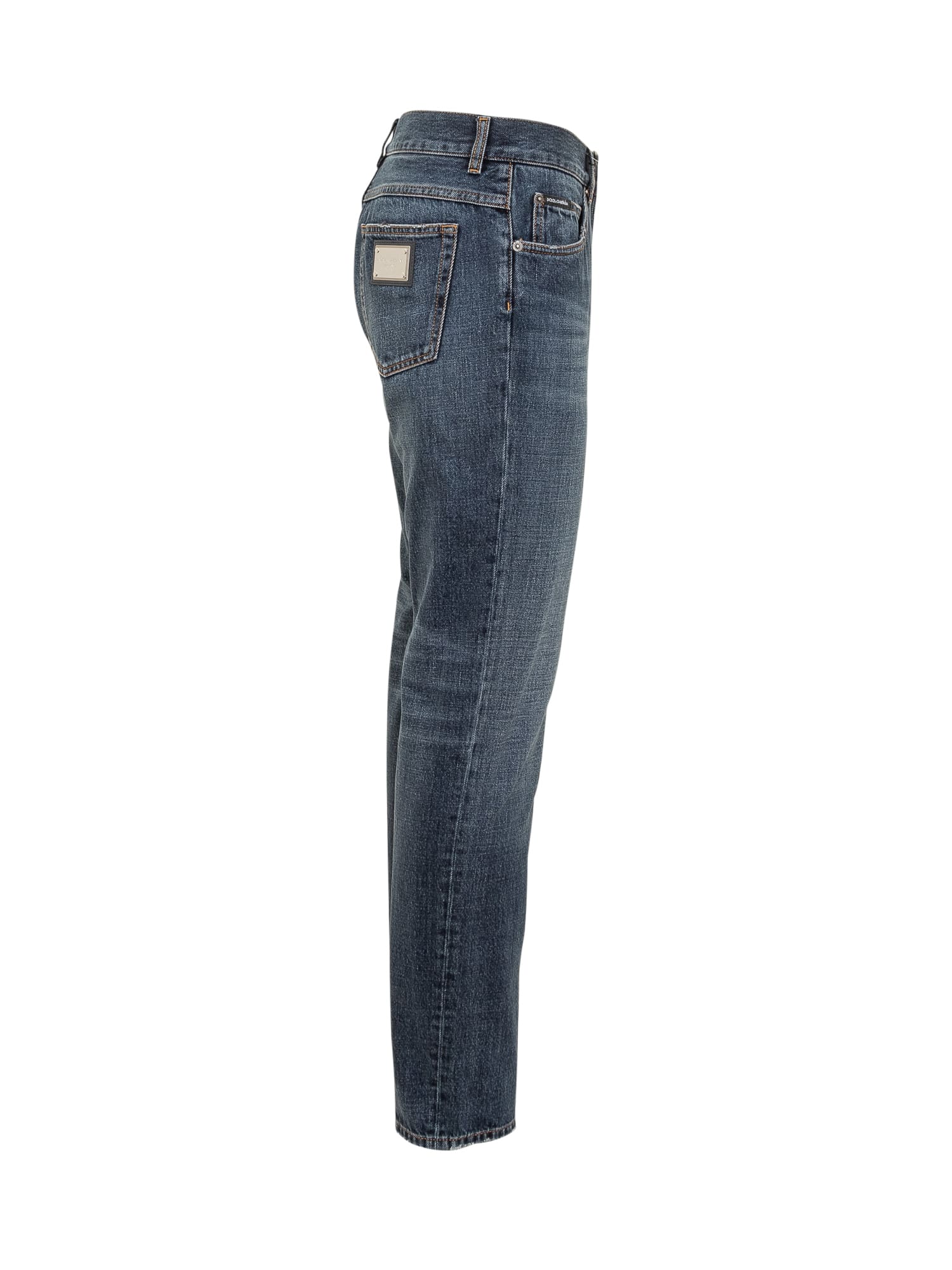 Shop Dolce & Gabbana Jeans In Denim Var Abbinata