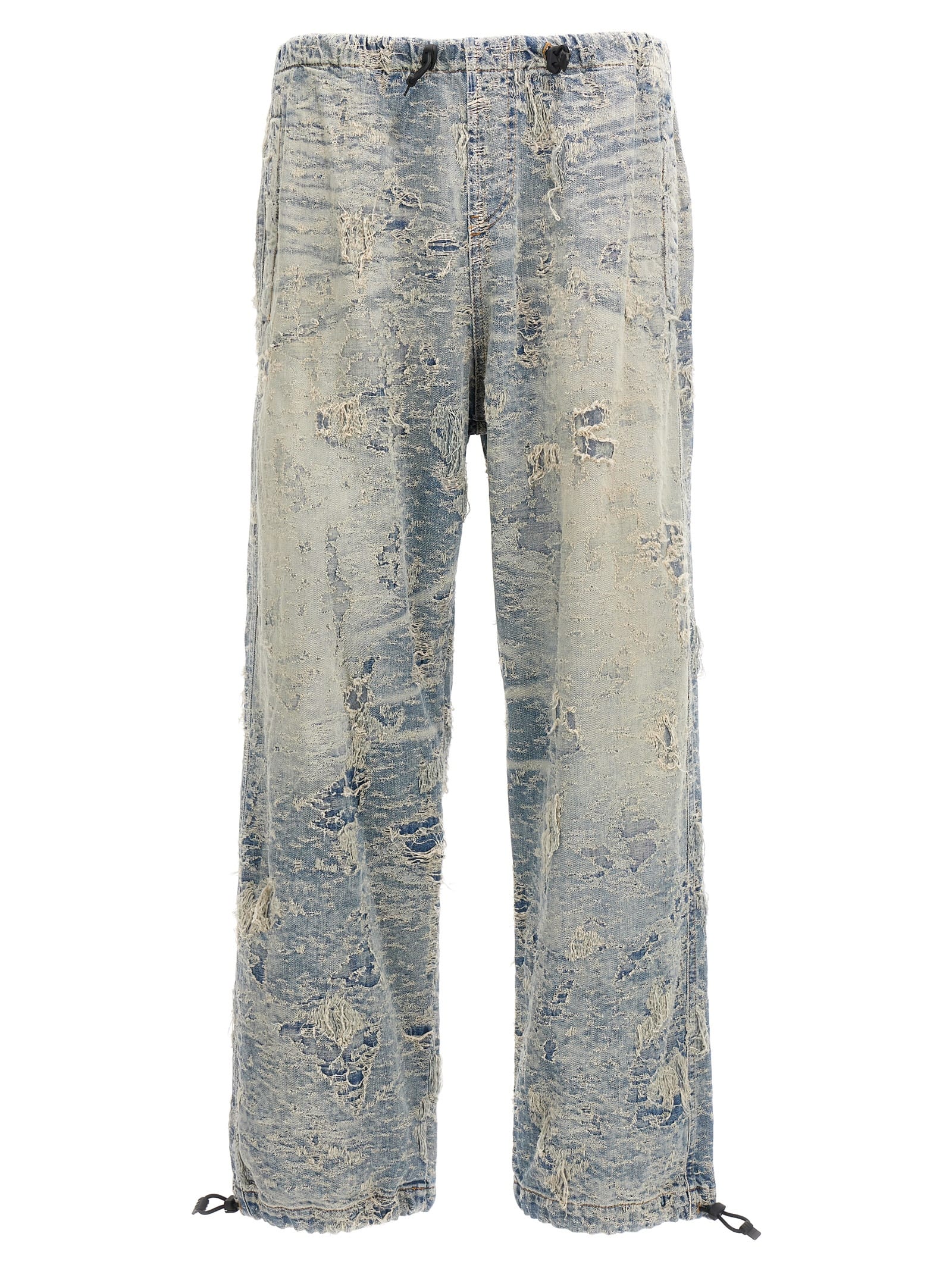 Shop Diesel D-martial-fsf Jeans In Light Blue