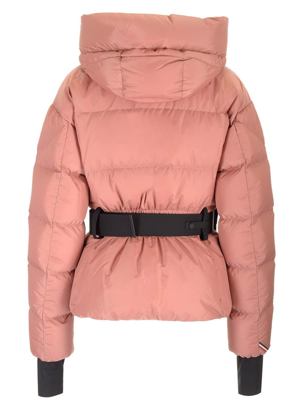 Shop Moncler Bouquetin Down Jacket In Rose