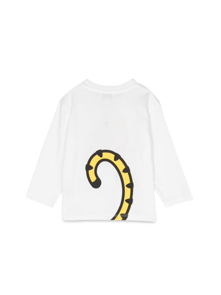 Shop Kenzo T-shirt Tiger In Ivory