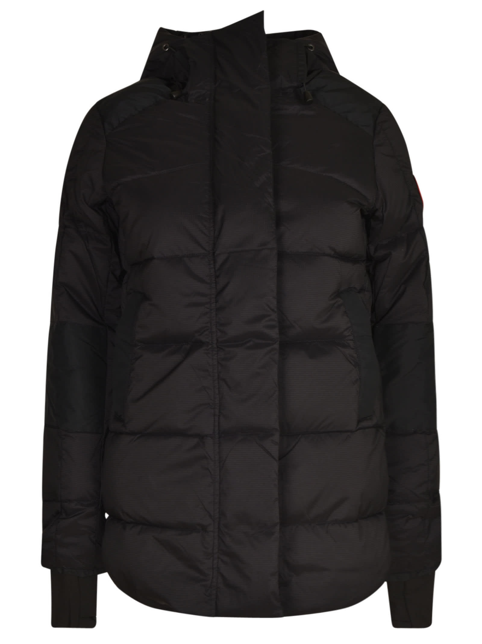 Canada Goose Alliston Hooded Puffer Jacket In Black | ModeSens