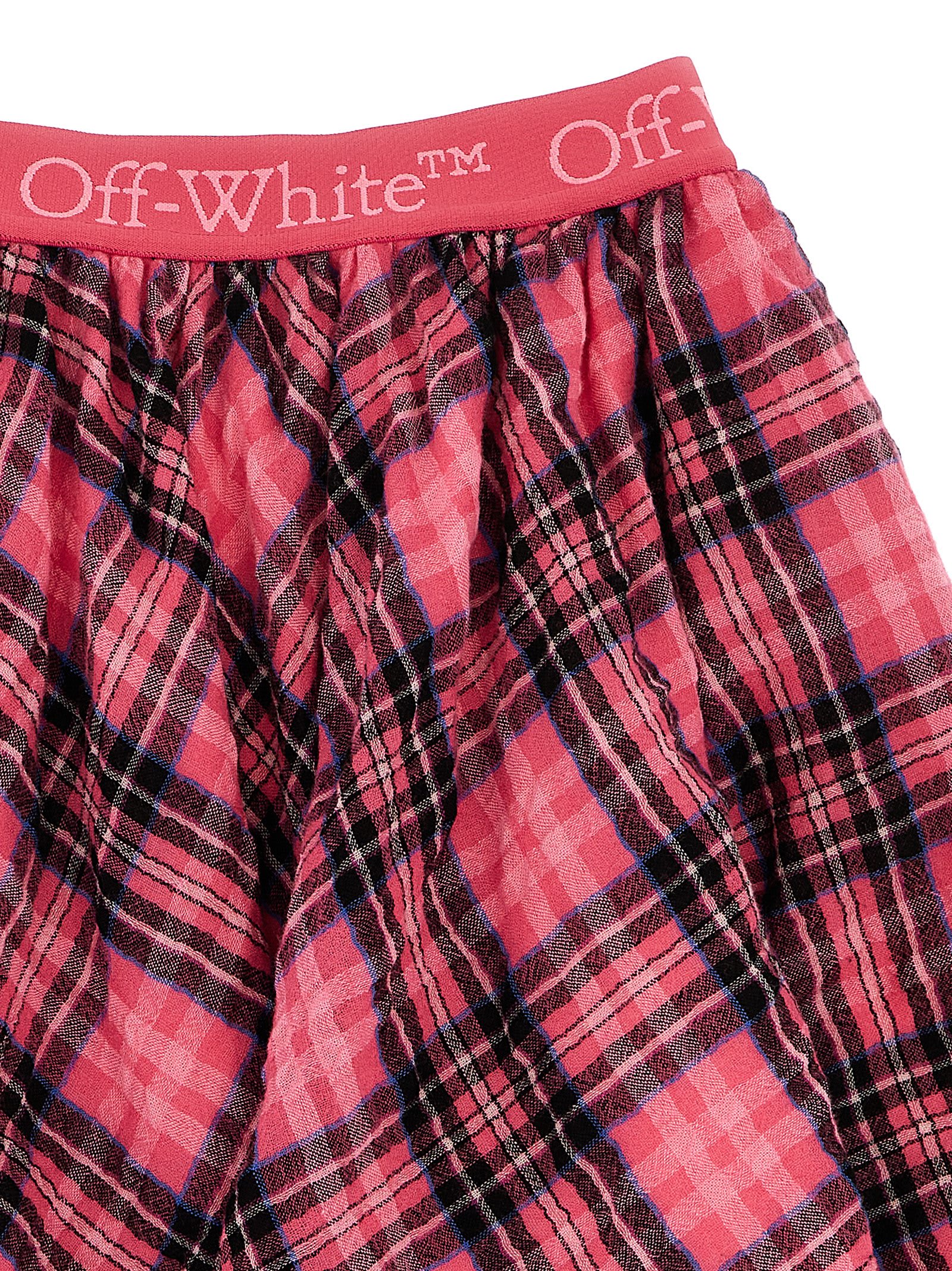 Shop Off-white Bookish Logo Skirt In Multicolor