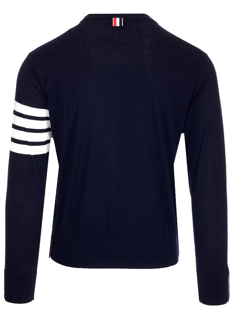 Shop Thom Browne Blue 4-bar Sweater